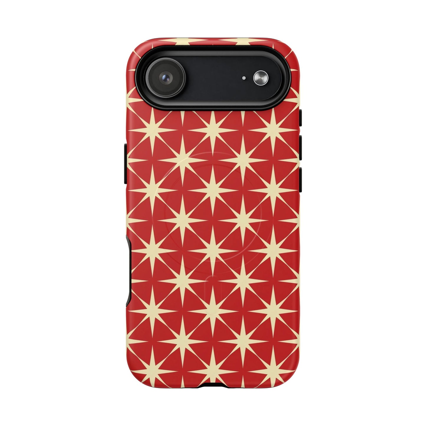 Crimson Star Tough Magnetic Phone Case