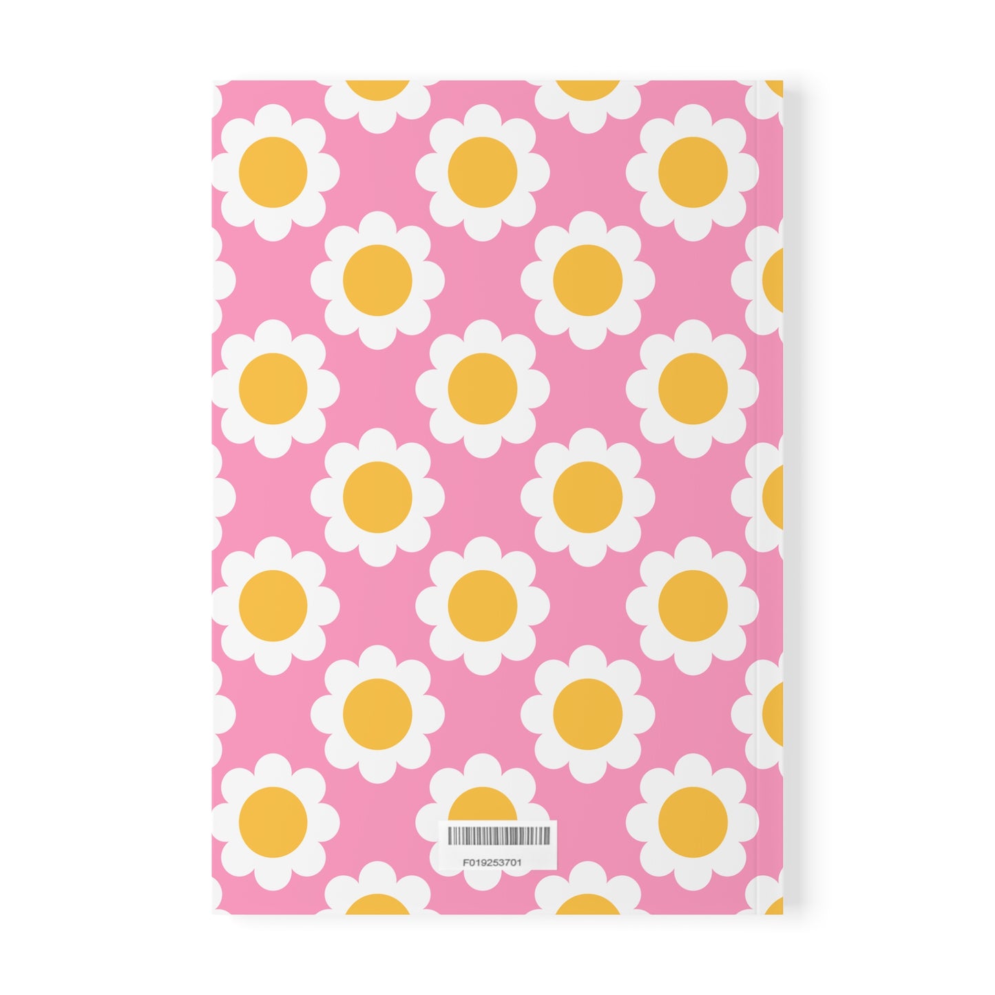 Sweet Daisy Patterned A5 Softcover Notebook