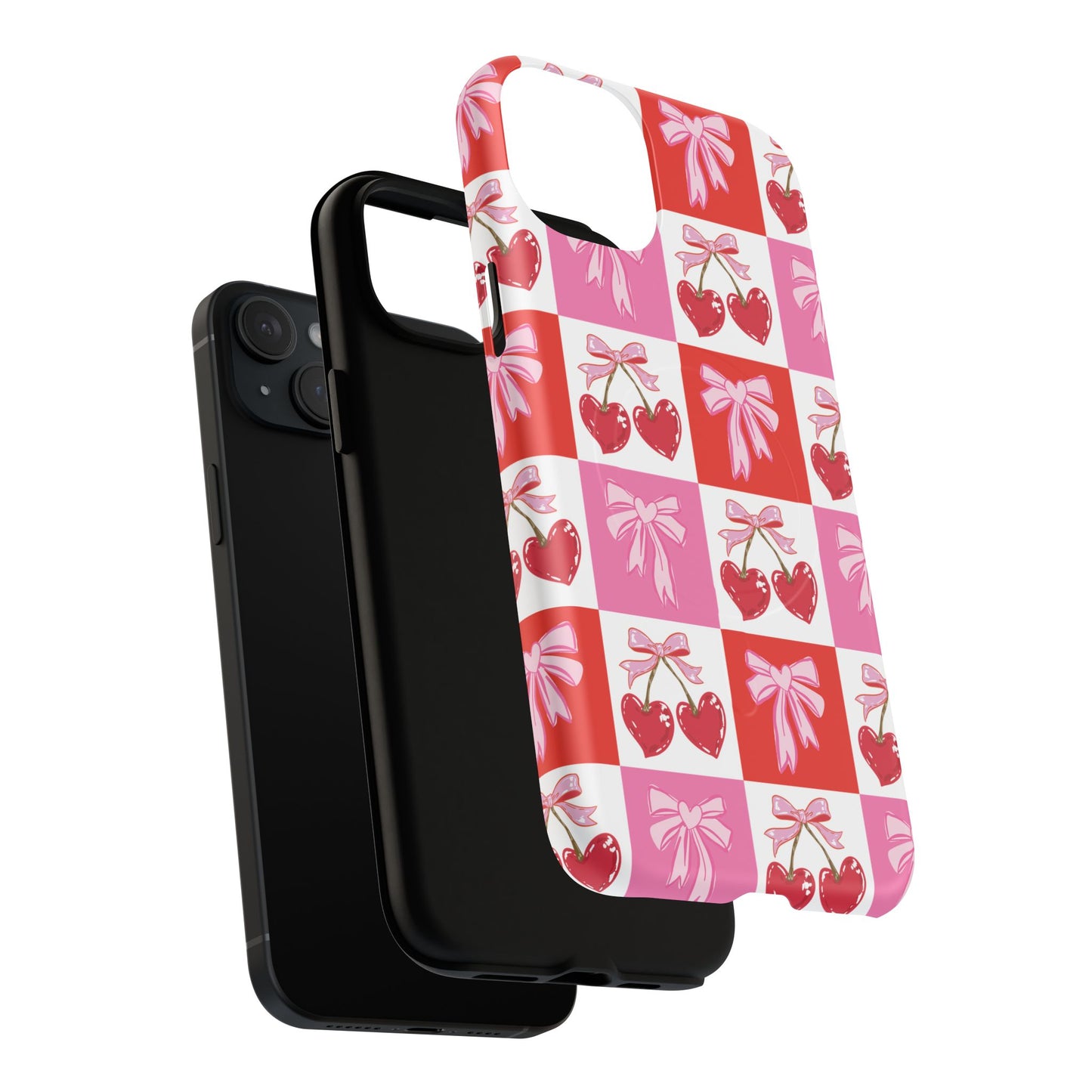 Sweet Pink Coquette Tough Magnetic Phone Case