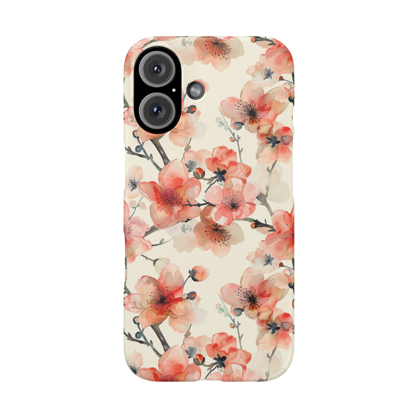 Cherry Veil Phone Snap Case