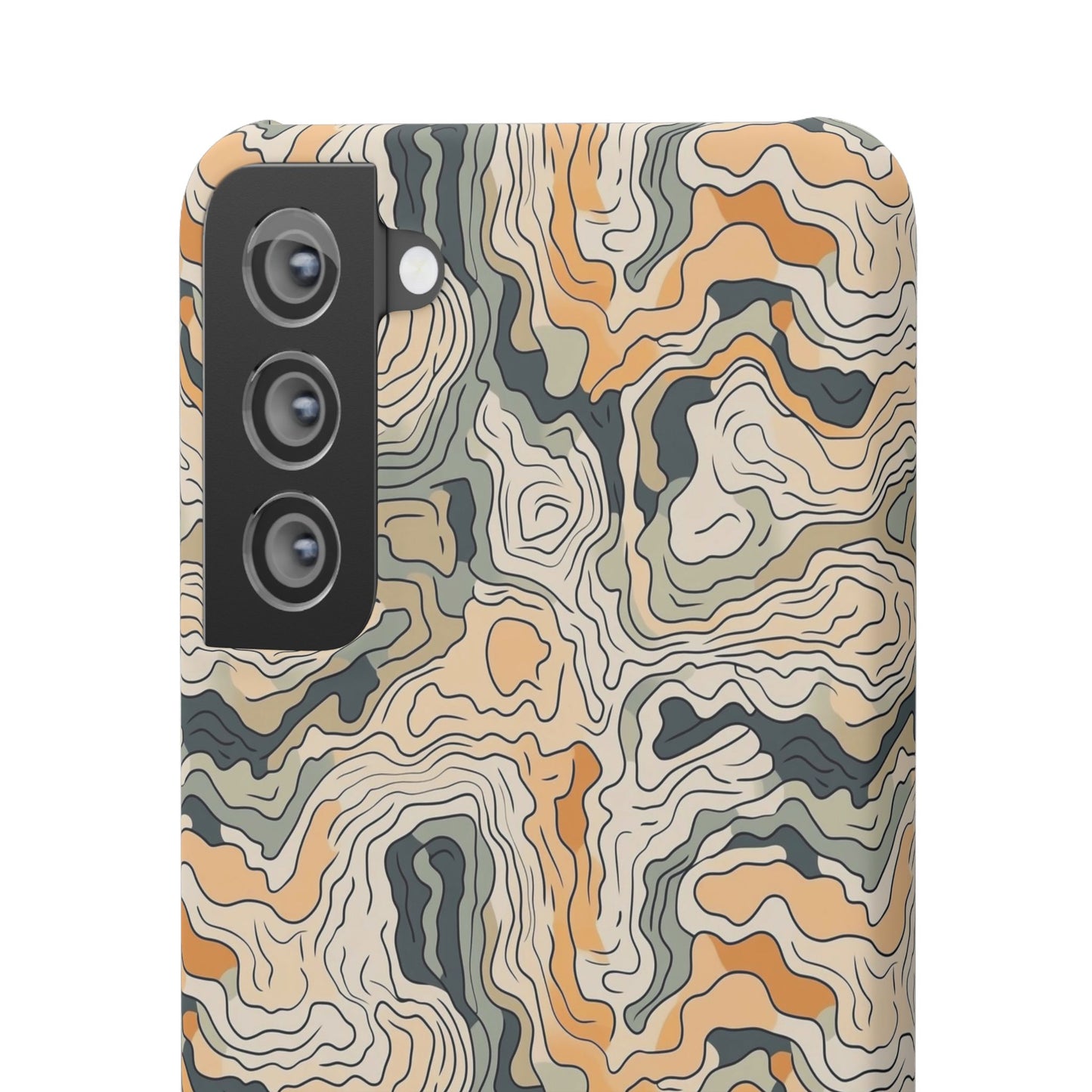Earthy Abstract Snap Case