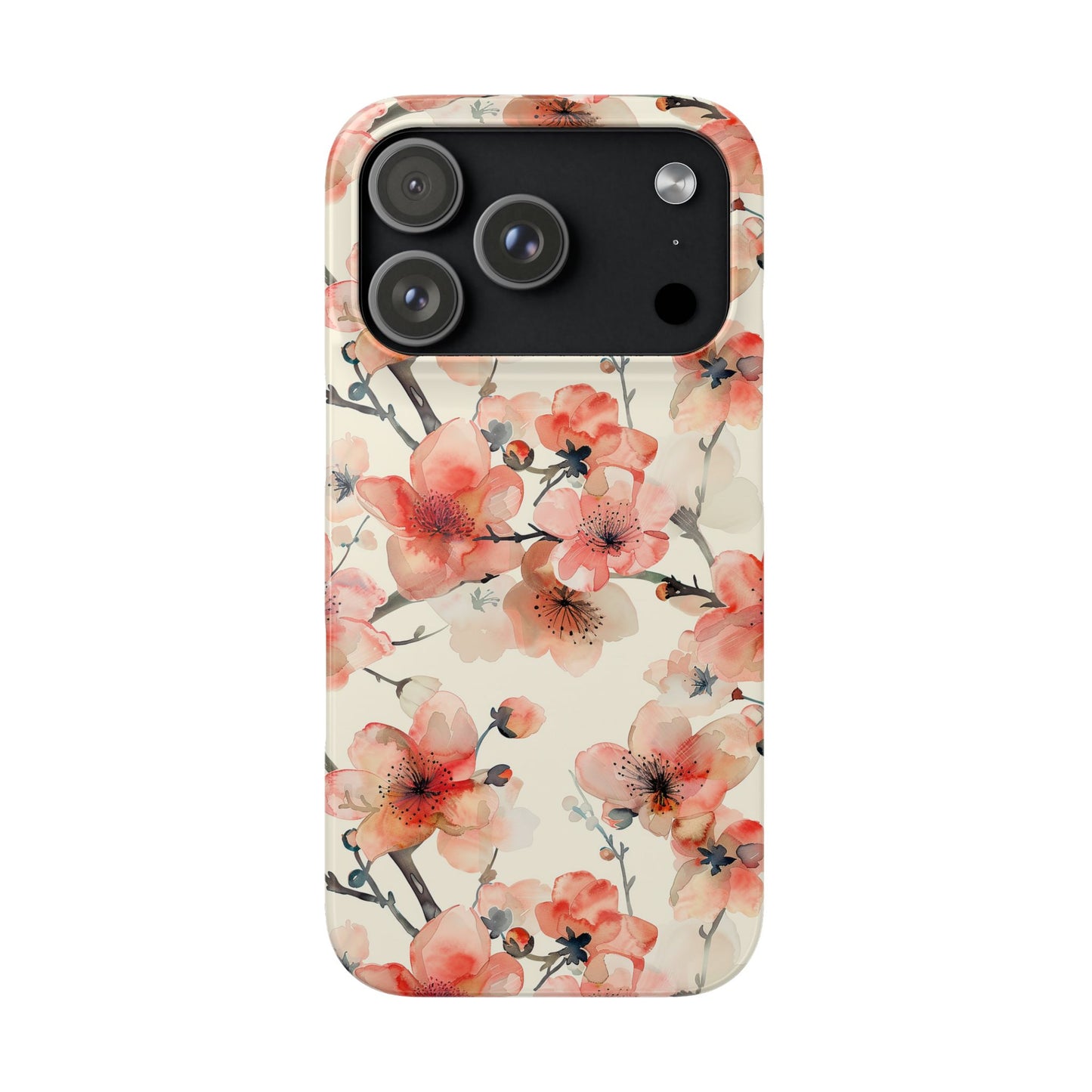 Cherry Veil Phone Snap Case
