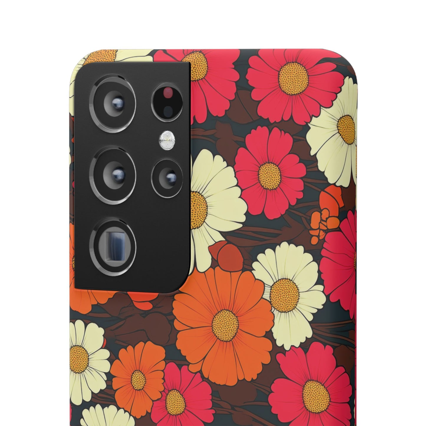 Petal Swing Retro Phone Snap Case