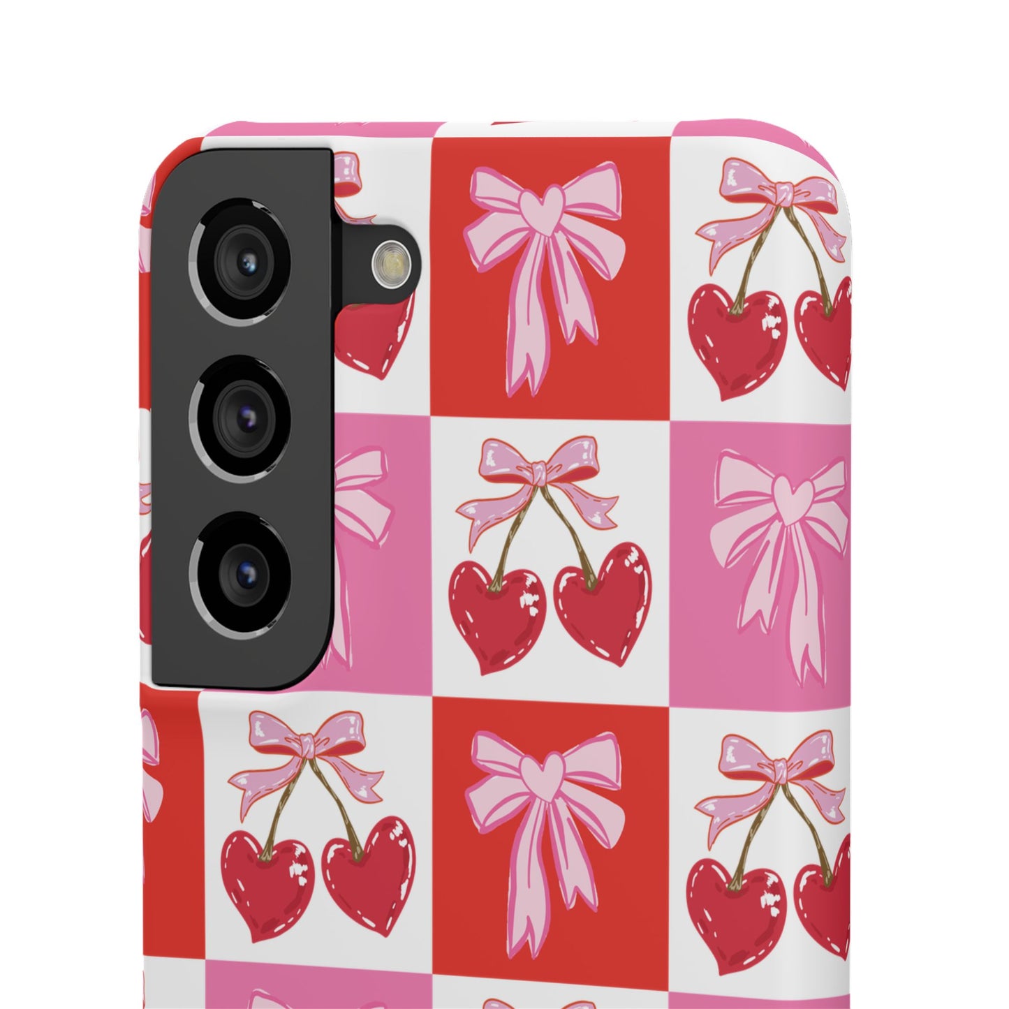 Sweet Pink Coquette Snap Case