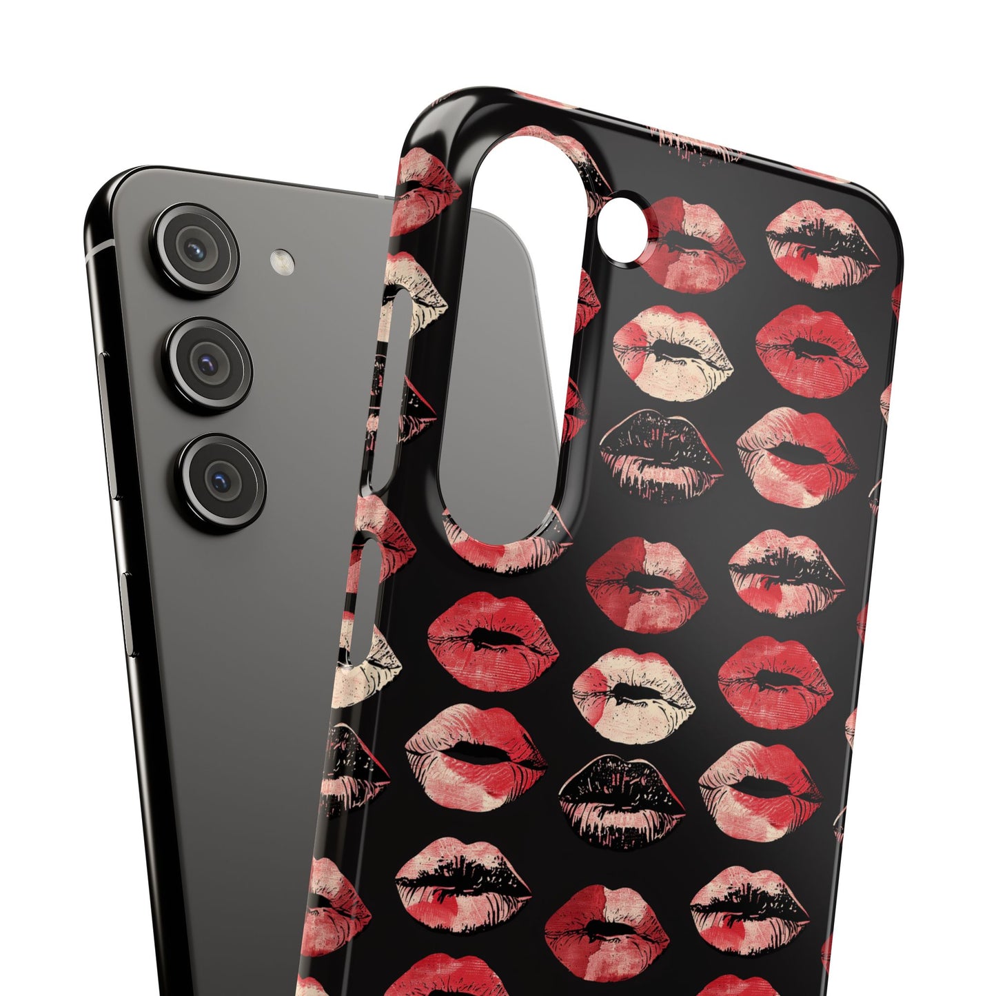 Midnight Pout Snap Phone Case