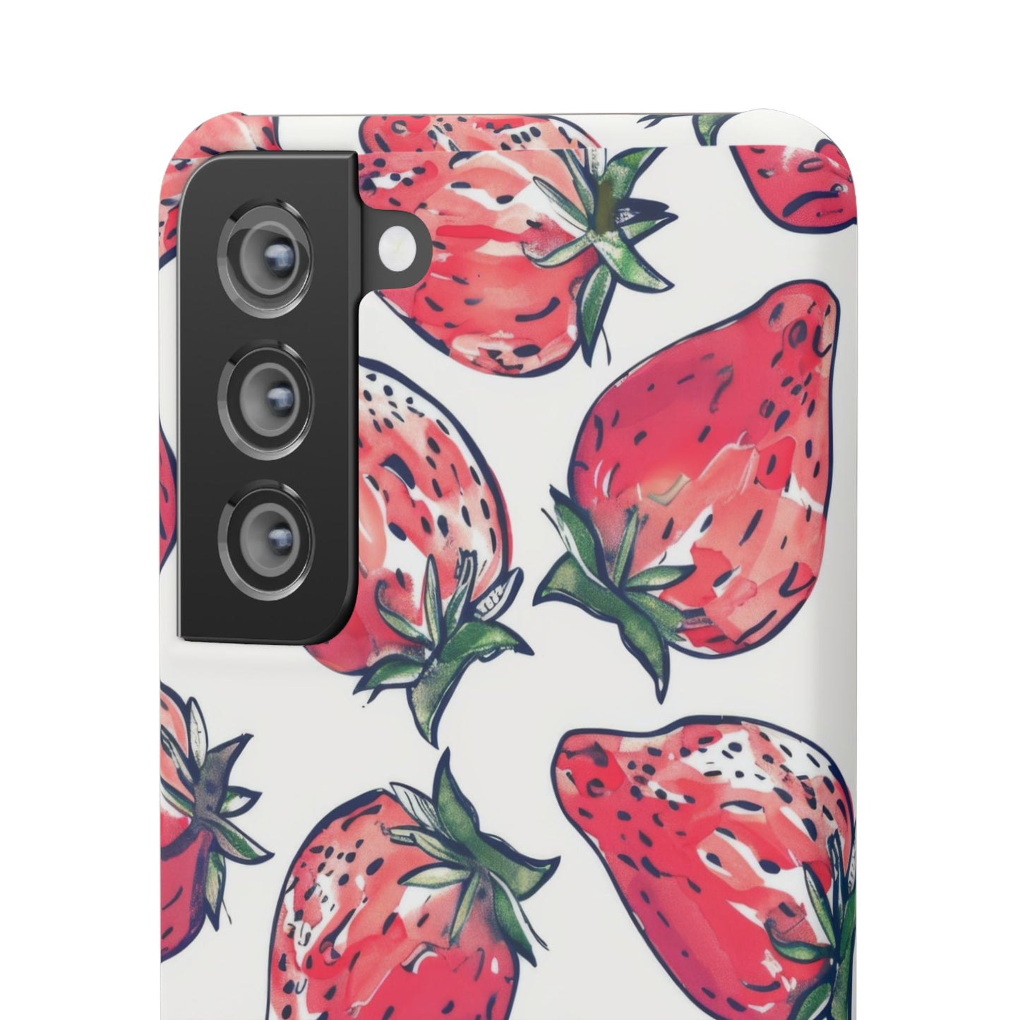 Creamy Berry Phone Snap Case
