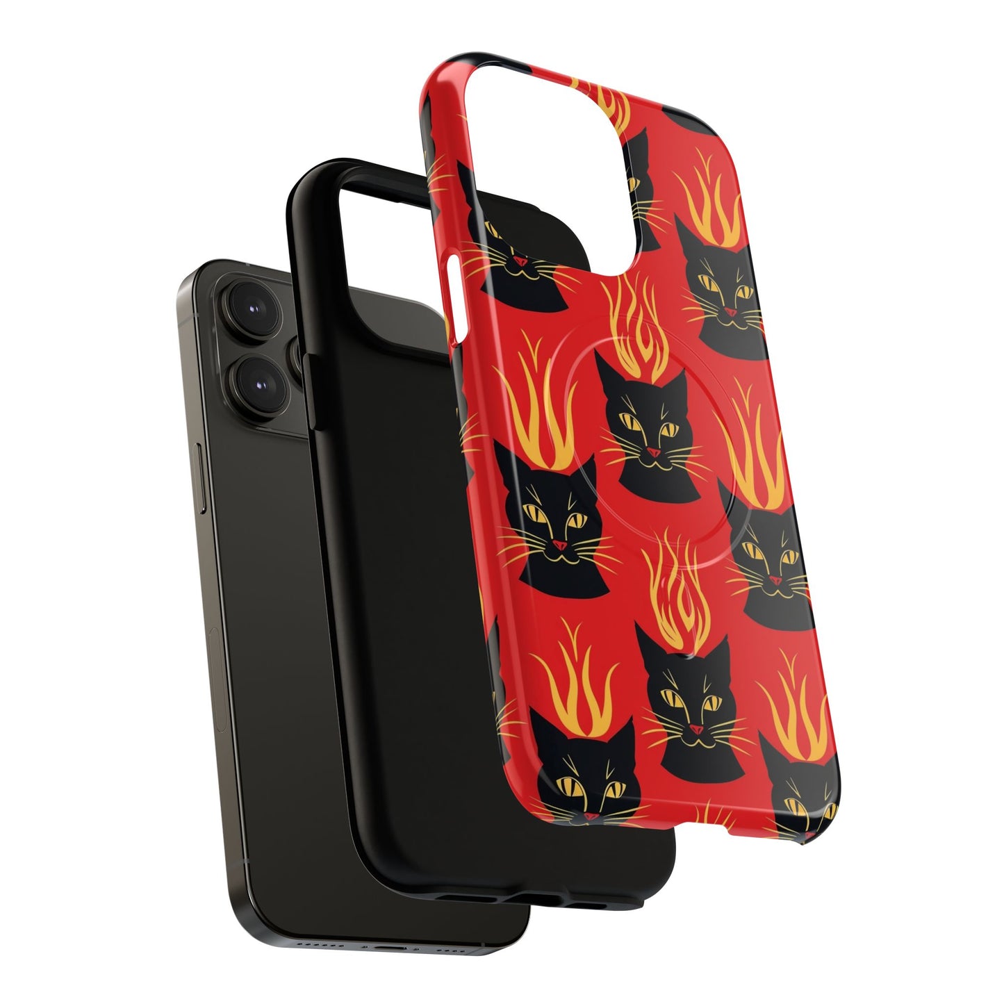 Devil Kitty Tough Magnetic Phone Case