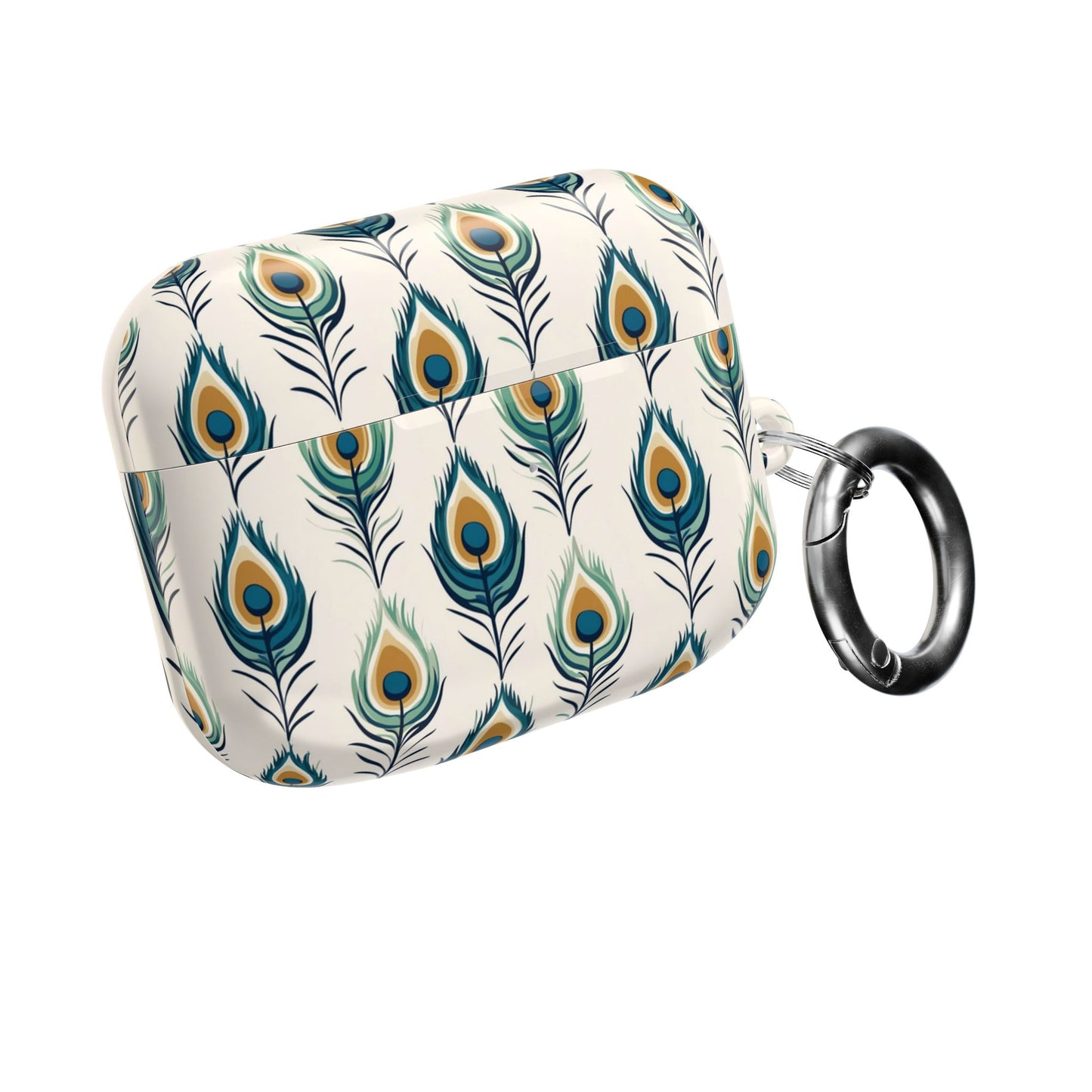 Strutting Peacock Feather AirPod Cases