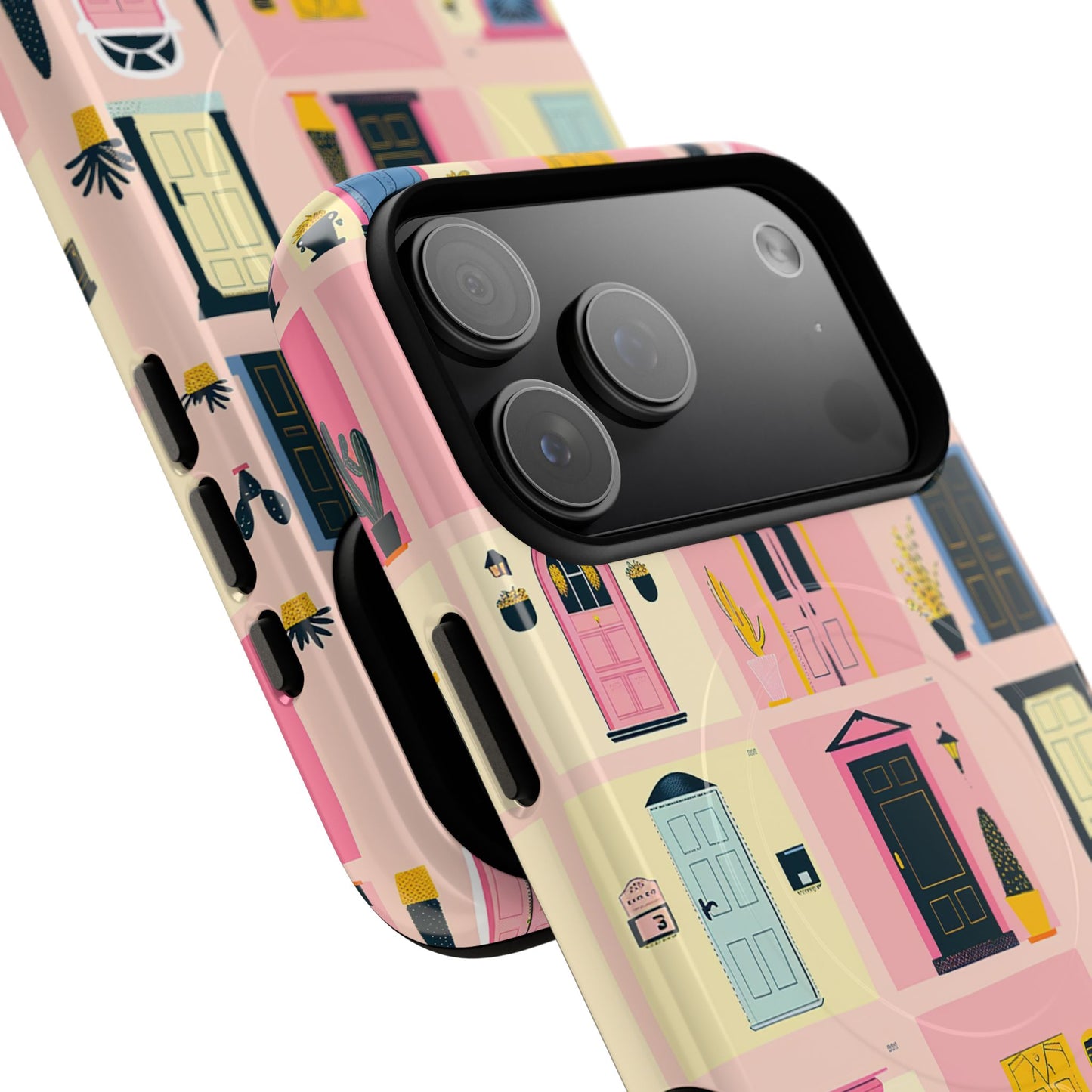 Rosy Entry Tough Magnetic Phone Case