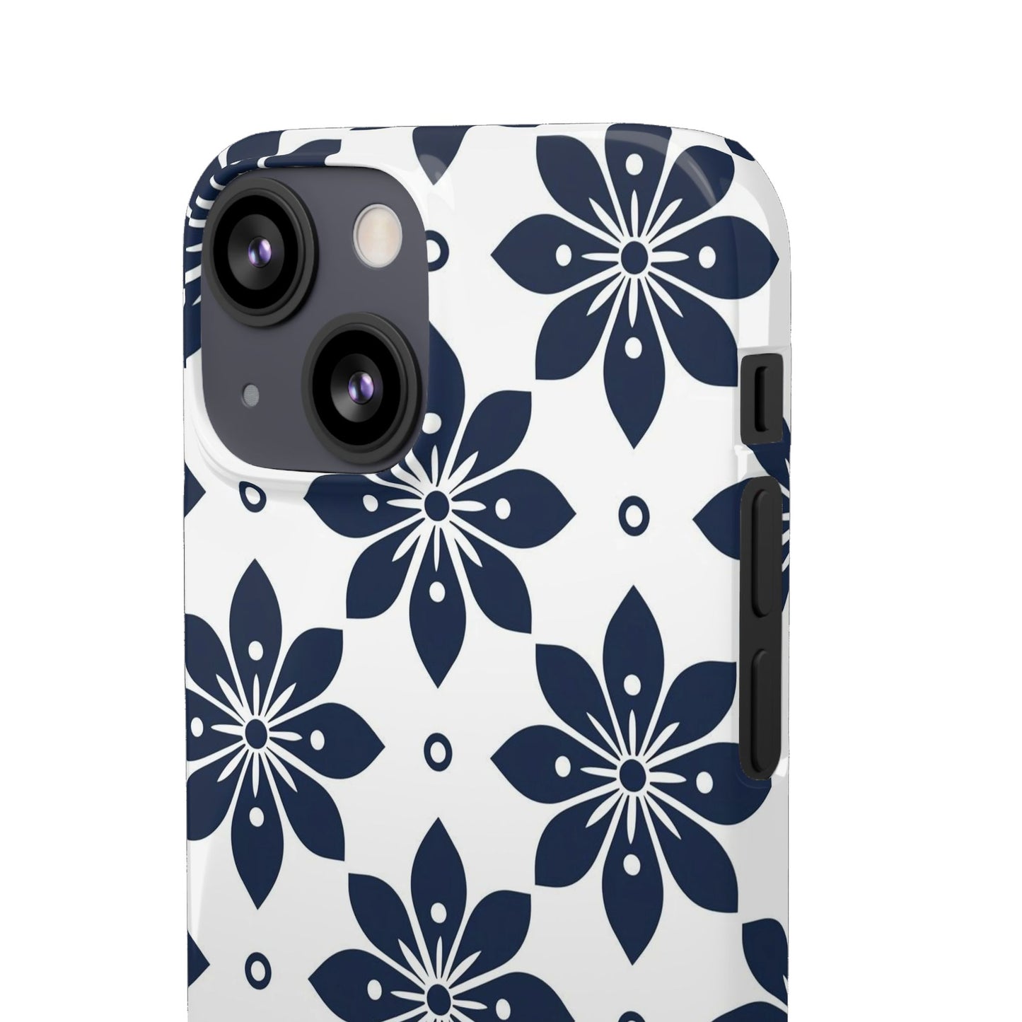 Azure Lattice Snap Case