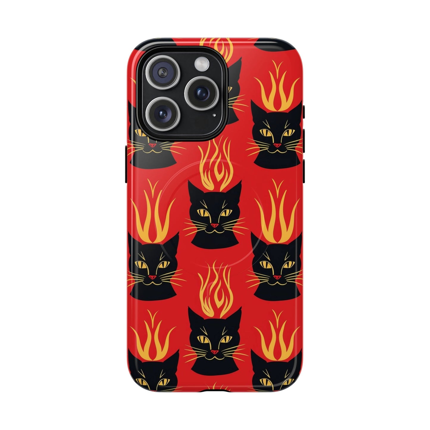 Devil Kitty Tough Magnetic Phone Case