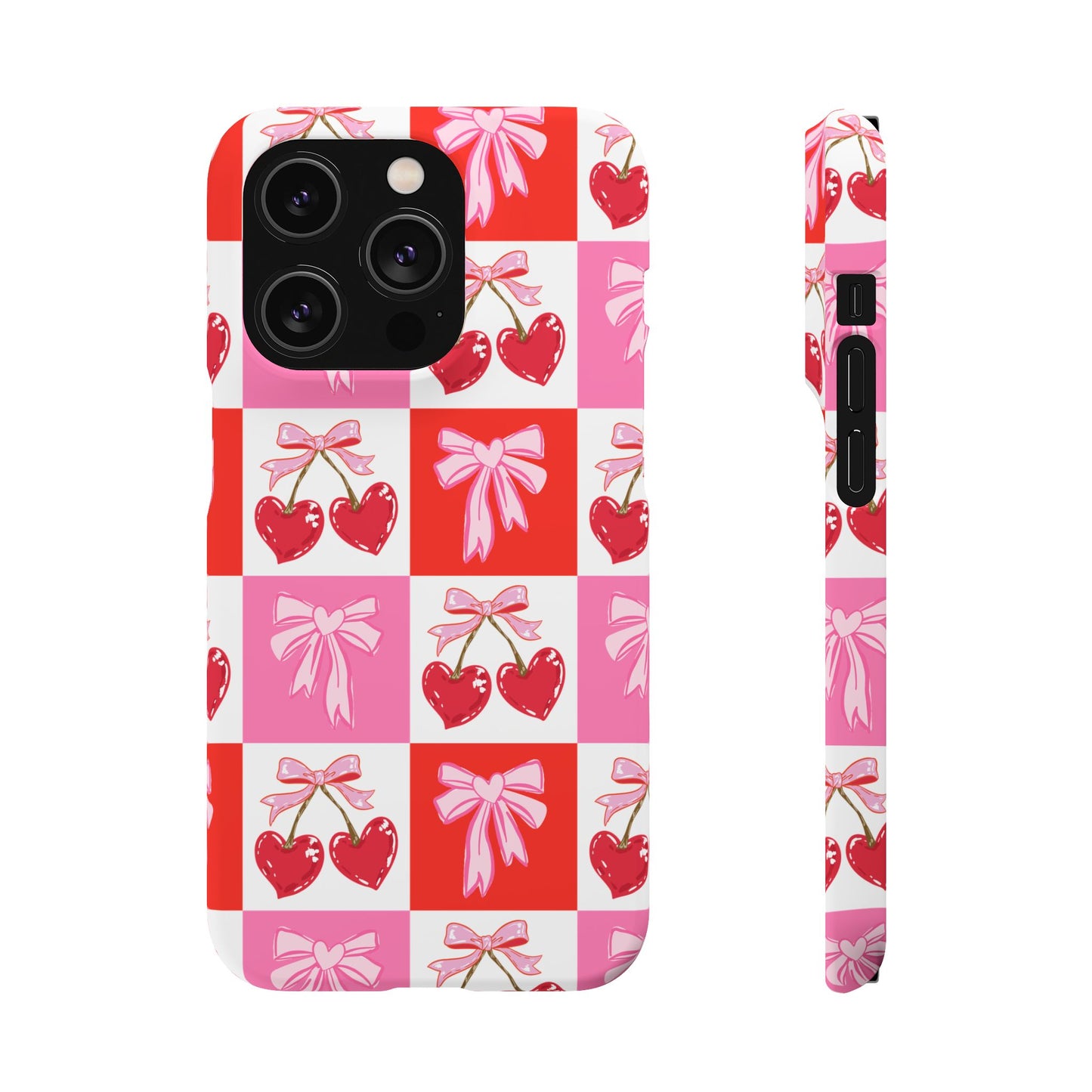 Sweet Pink Coquette Snap Case