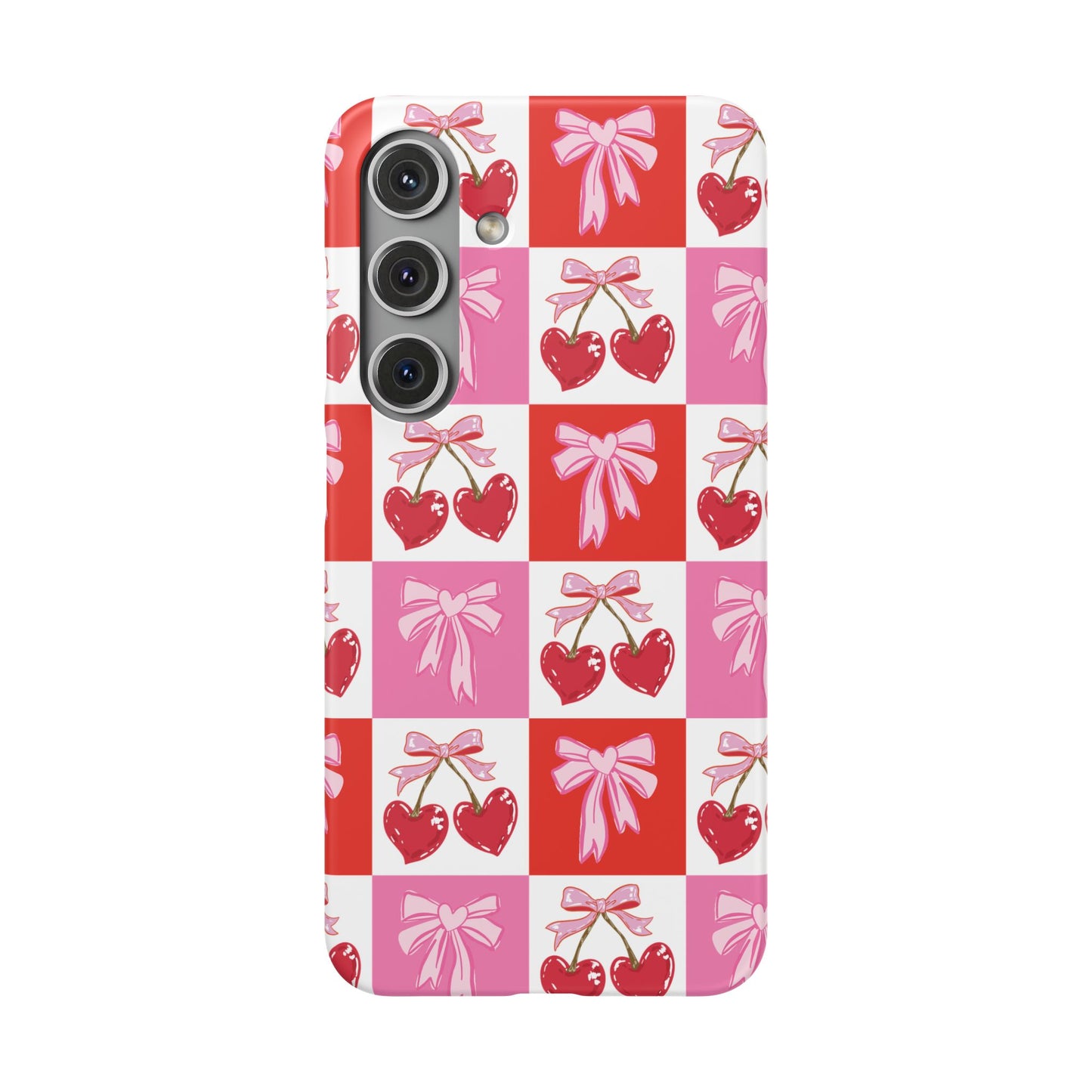 Sweet Pink Coquette Snap Case