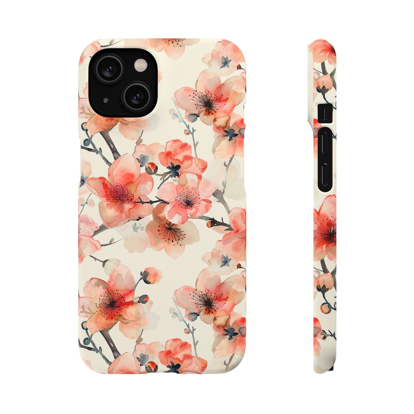 Cherry Veil Phone Snap Case