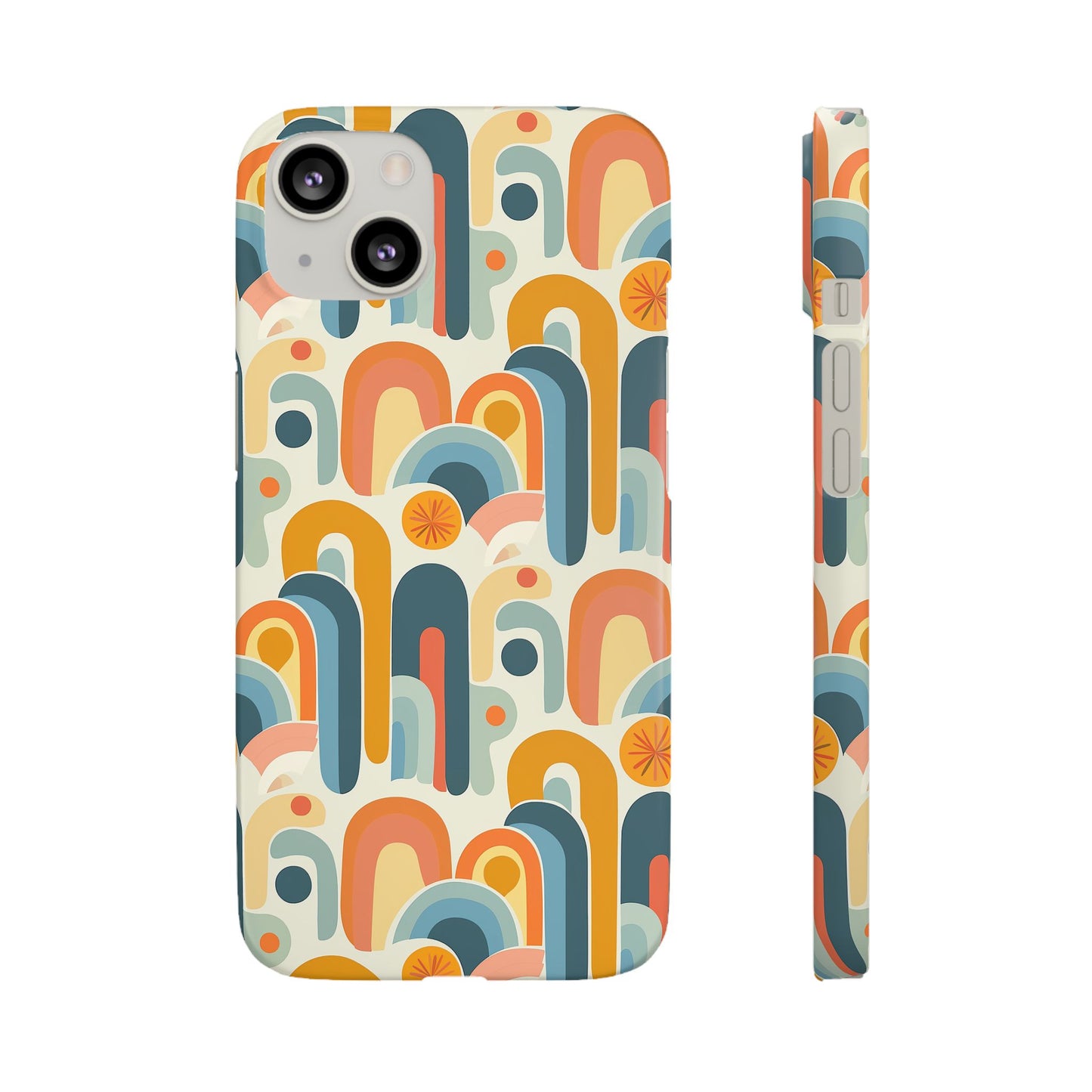 Coral Reverie Snap Case