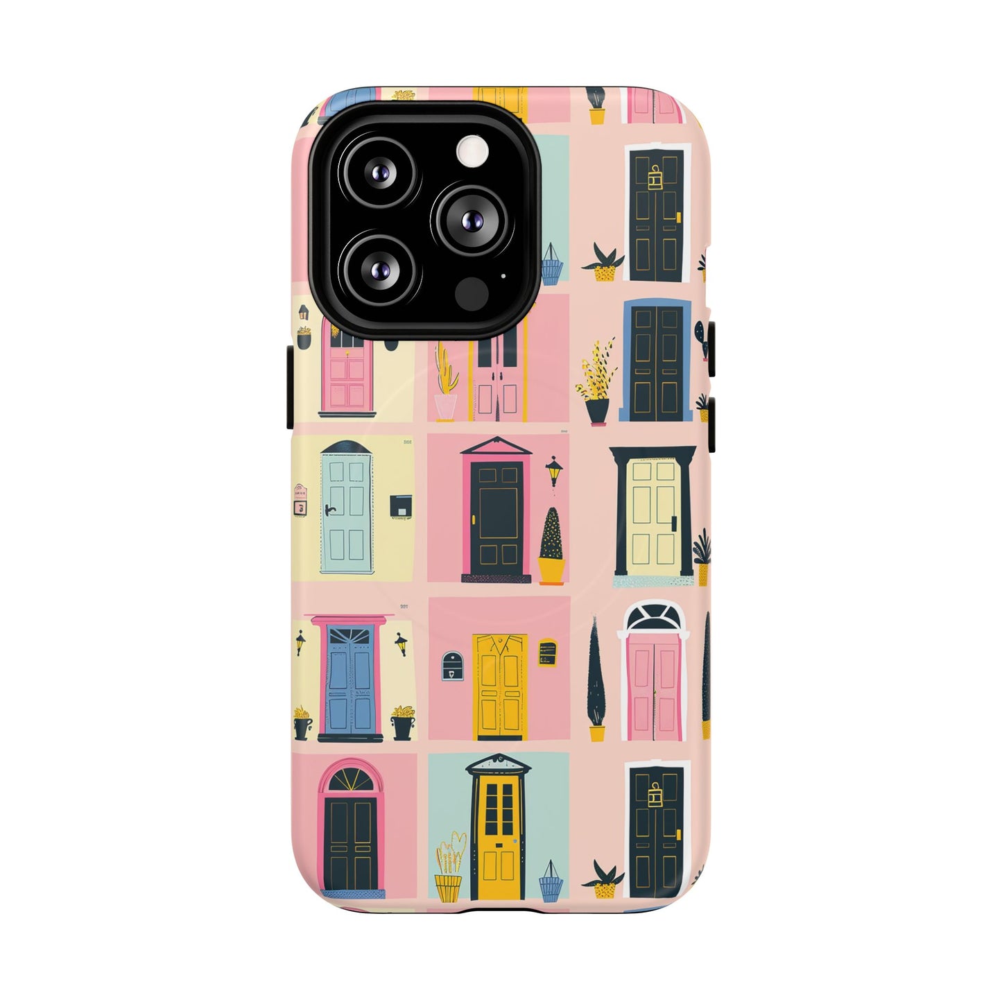 Rosy Entry Tough Magnetic Phone Case