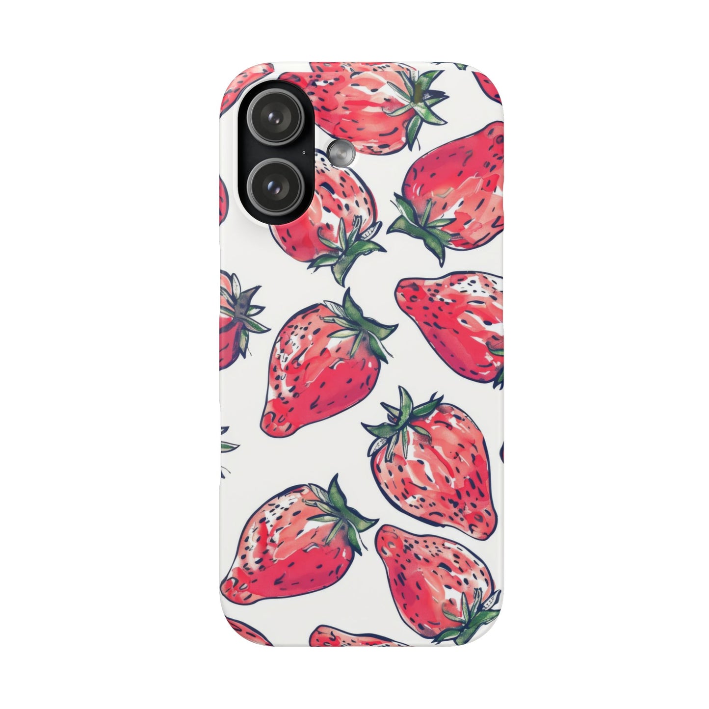 Creamy Berry Phone Snap Case