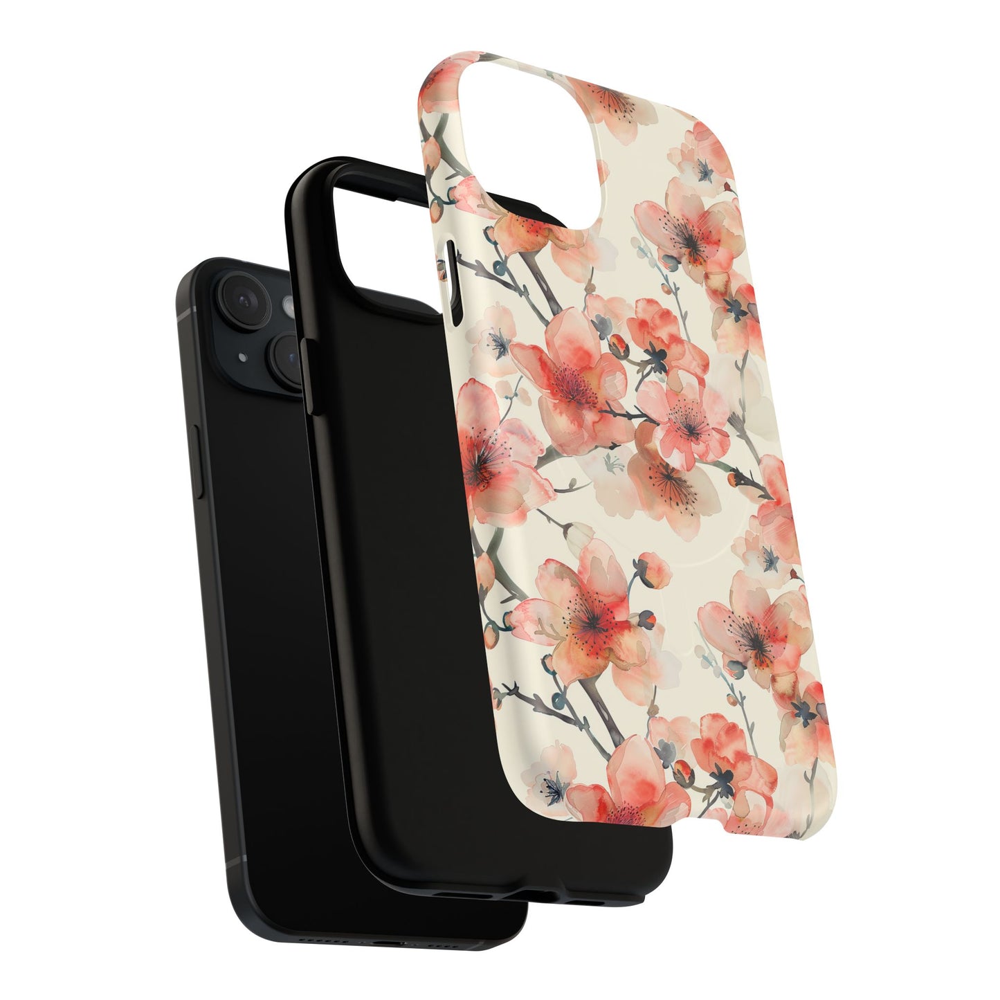 Cherry Veil Tough Magnetic Phone Case
