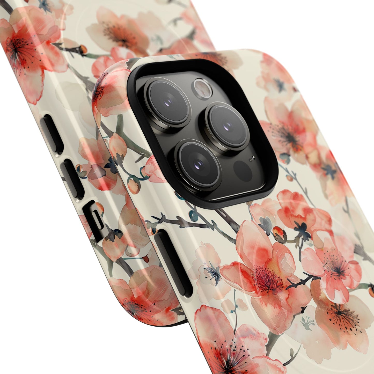 Cherry Veil Tough Magnetic Phone Case