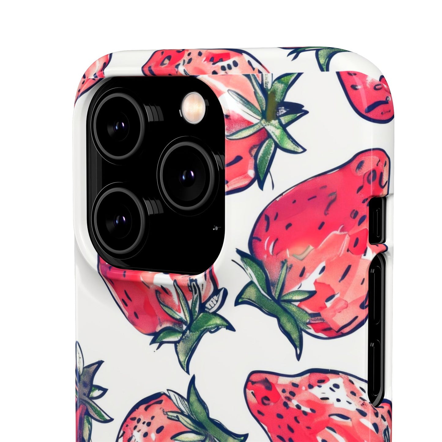 Creamy Berry Phone Snap Case