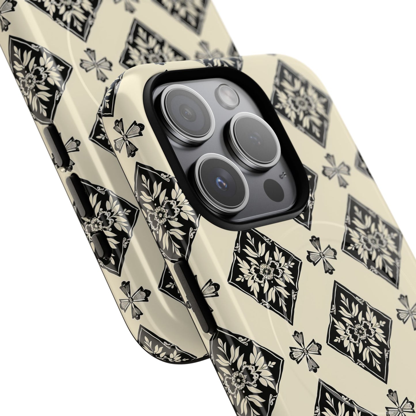 Flora Noir Tough Magnetic Case