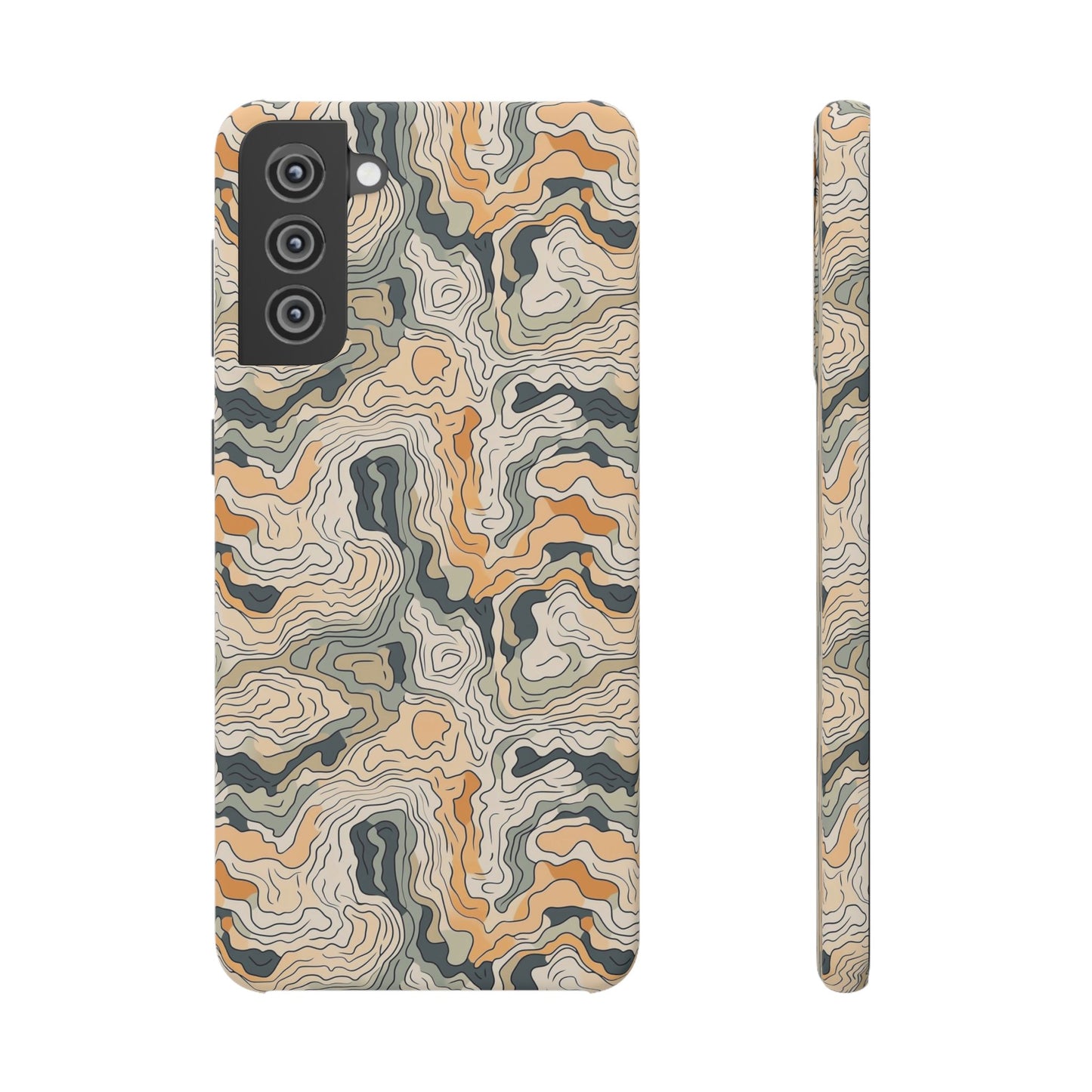 Earthy Abstract Snap Case
