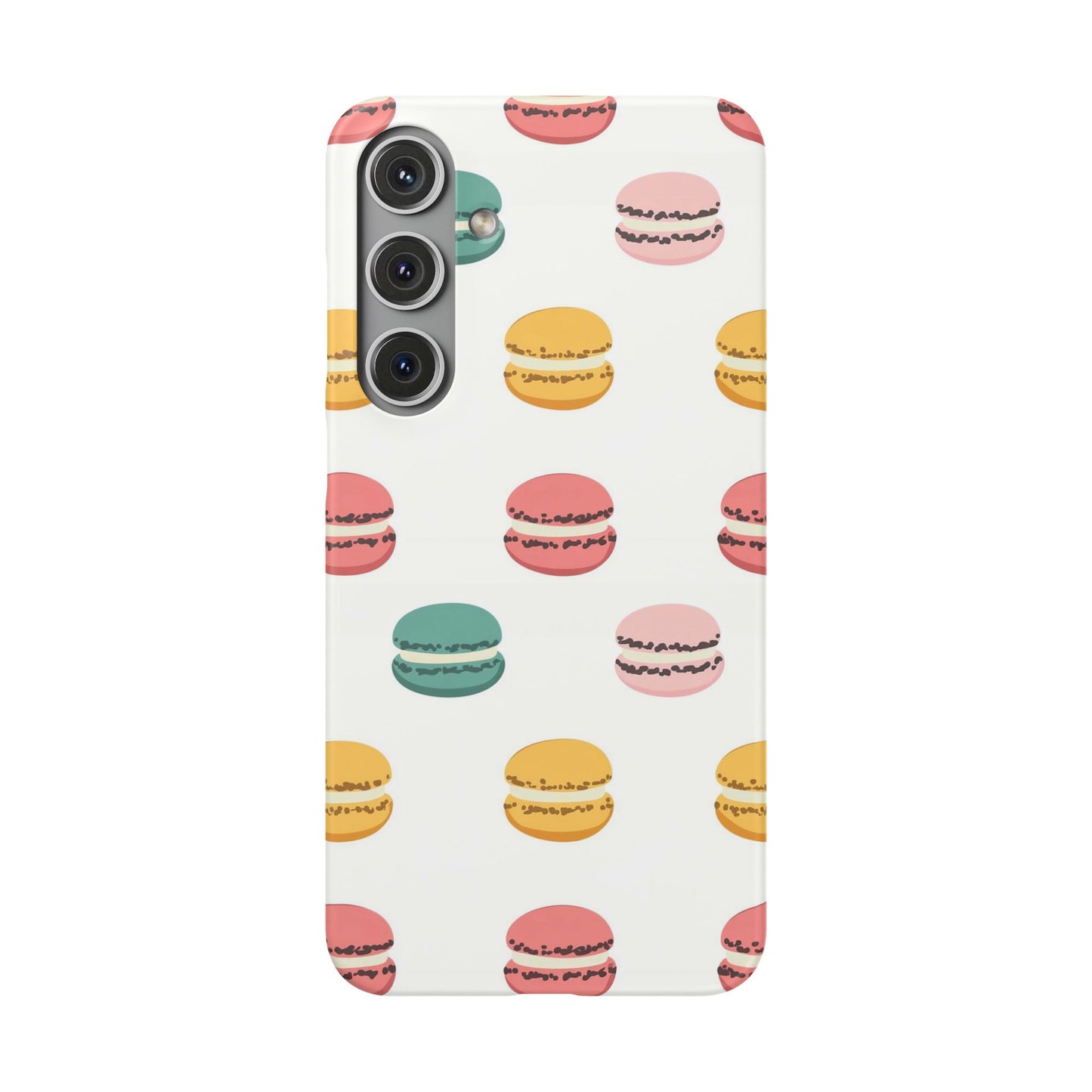 Sweet Macaron Phone Snap Case