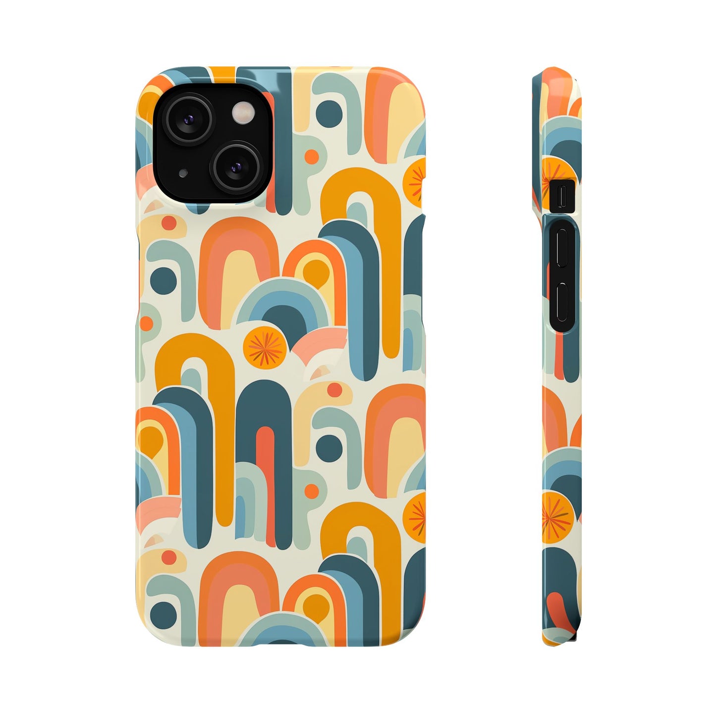 Coral Reverie Snap Case