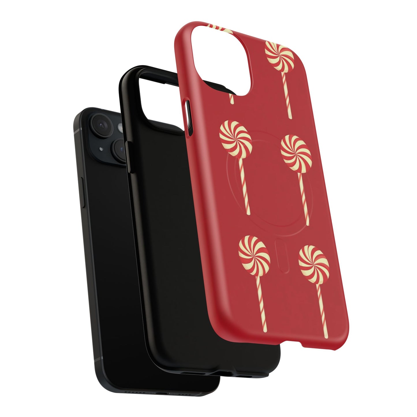 Mint Swirly Tough Magnetic Phone Case