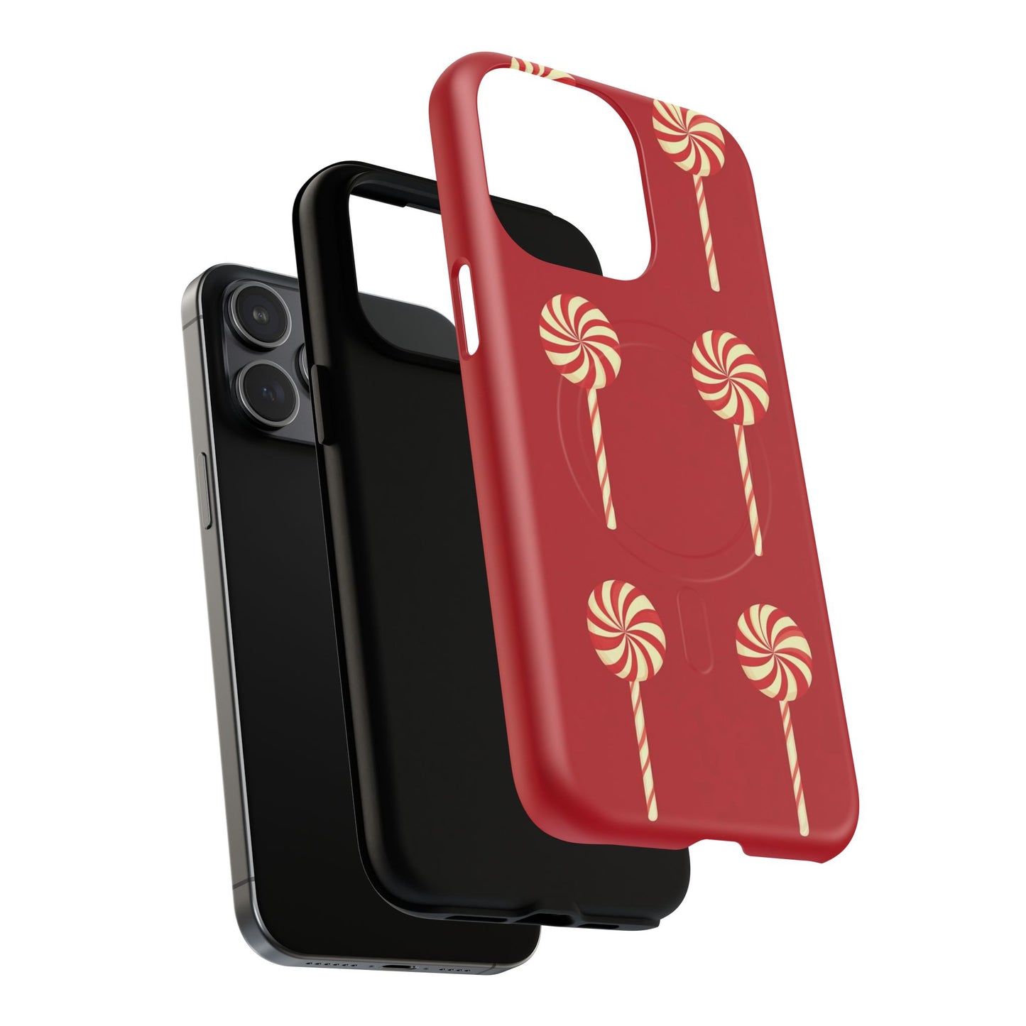 Mint Swirly Tough Magnetic Phone Case