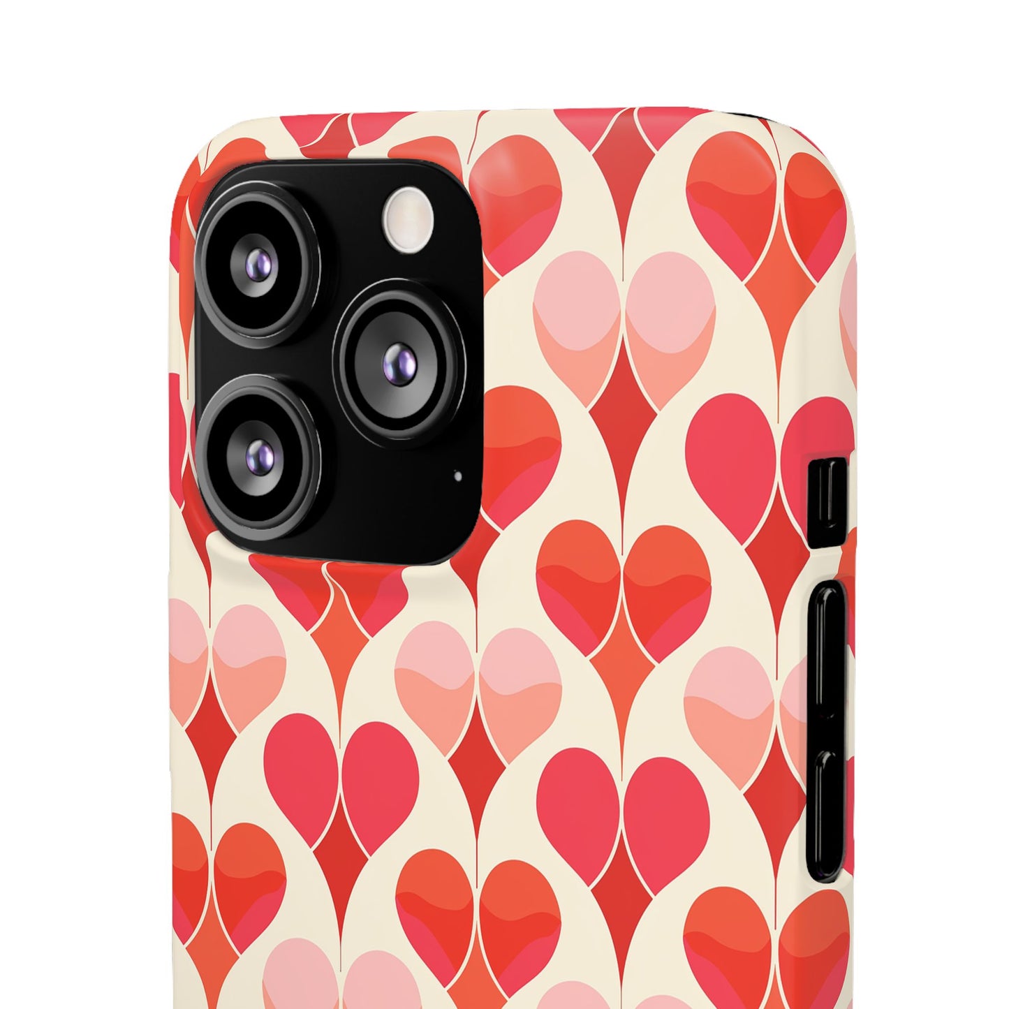 Heart Stream Phone Snap Case