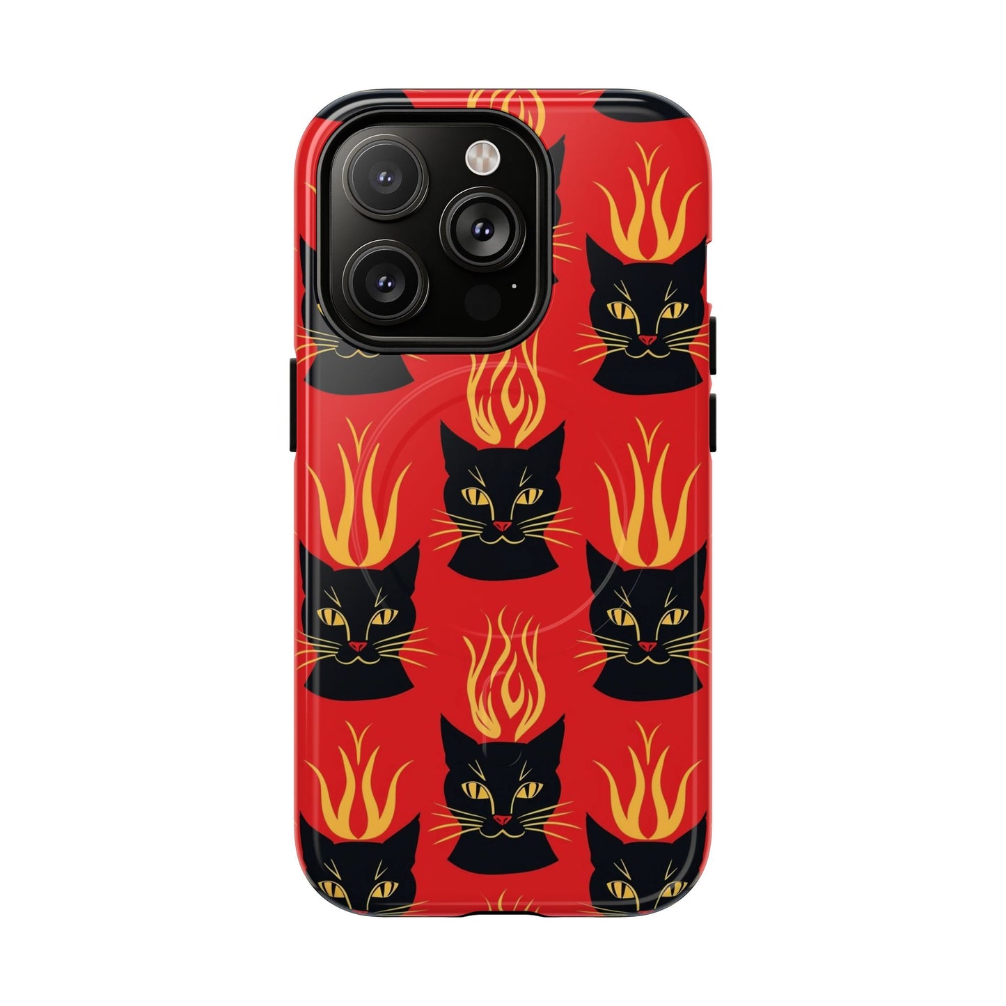 Devil Kitty Tough Magnetic Phone Case