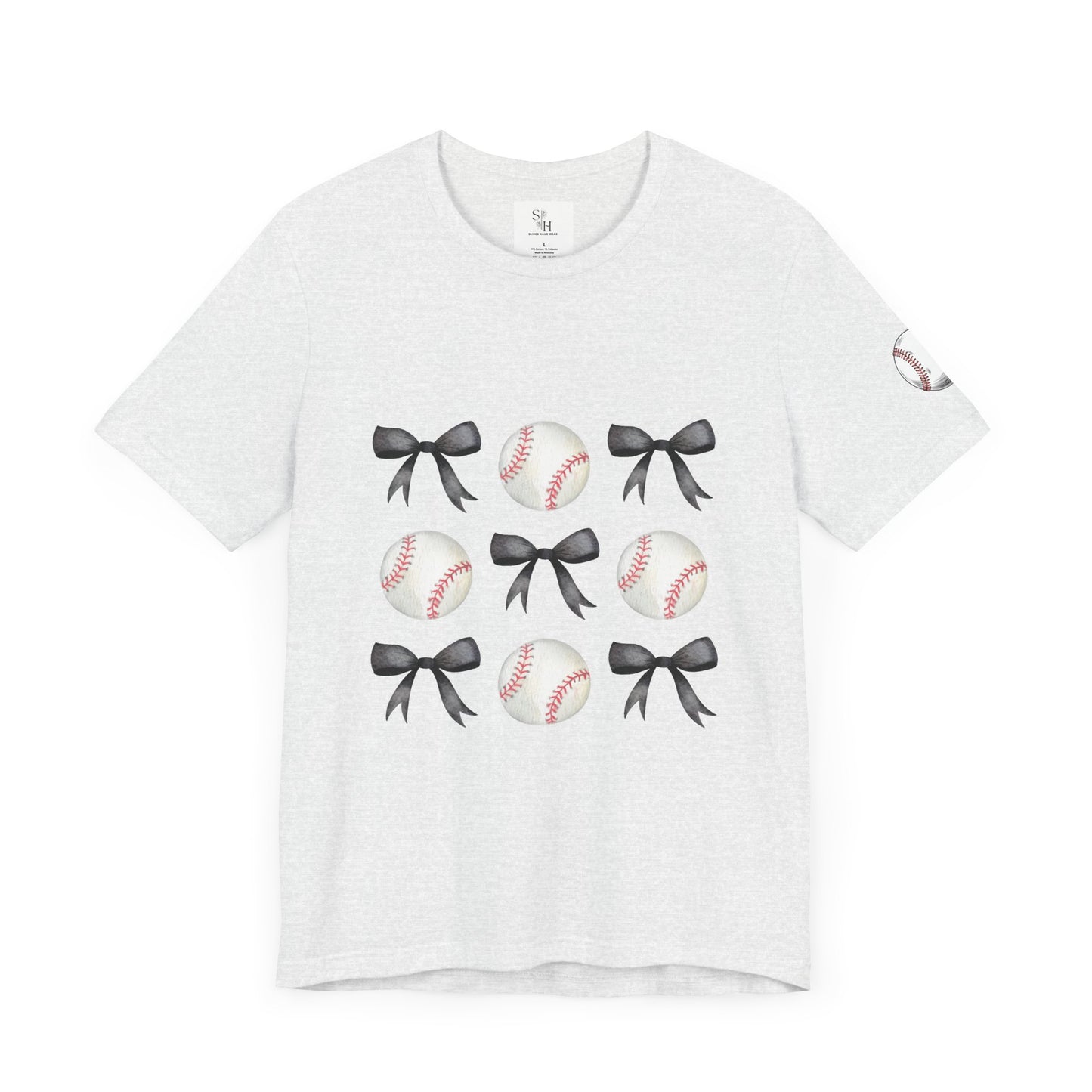 Baseball Coquette Unisex Jersey Short Sleeve Tee