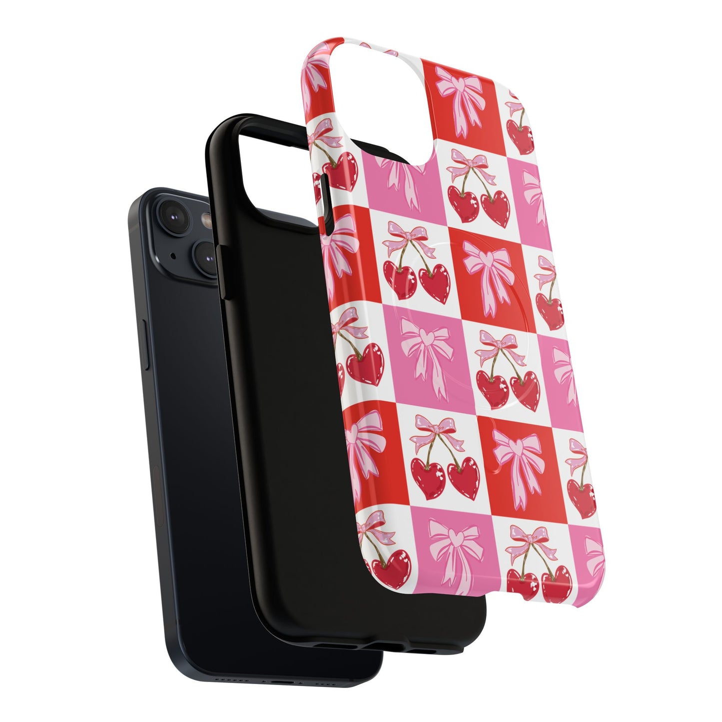 Sweet Pink Coquette Tough Magnetic Phone Case