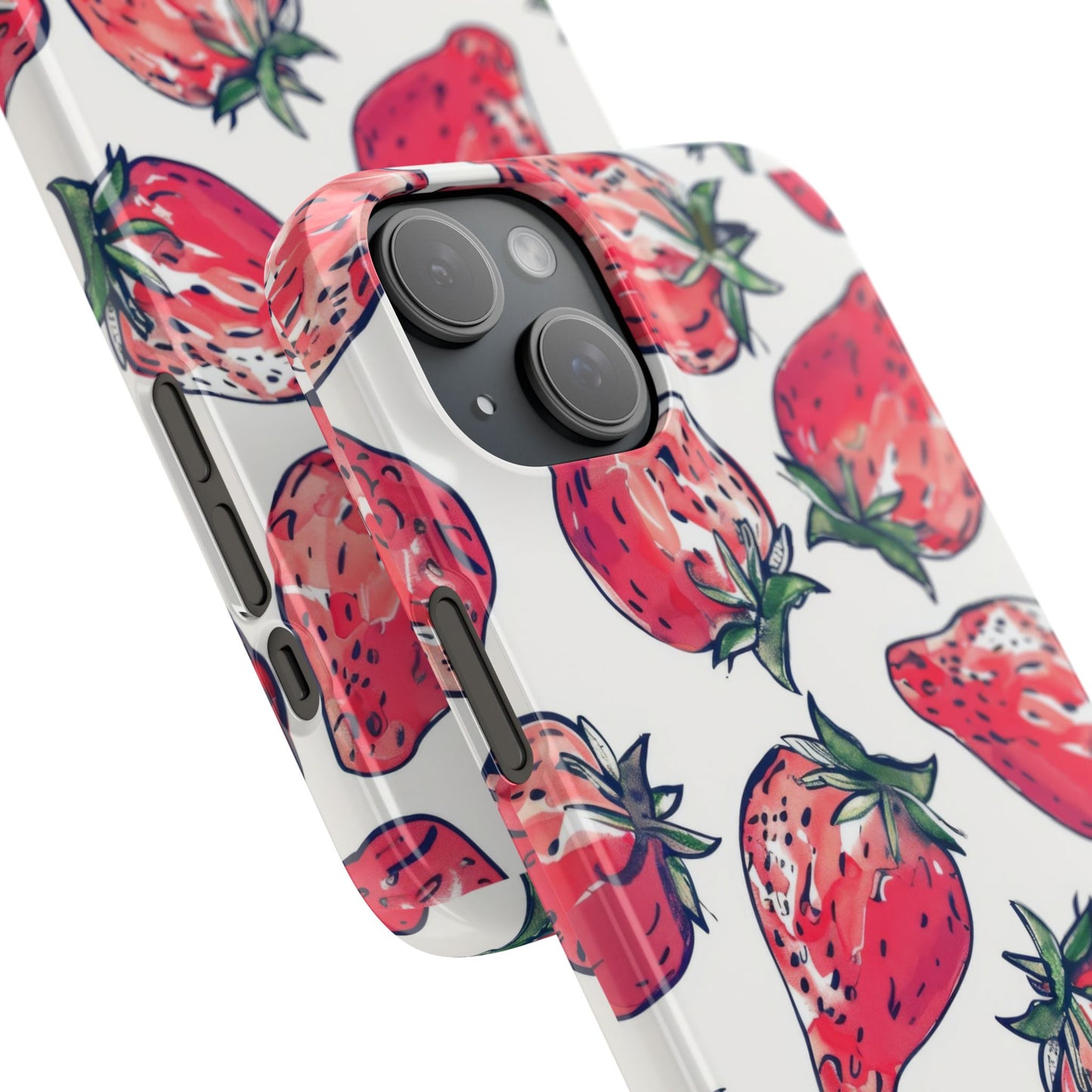 Creamy Berry Phone Snap Case