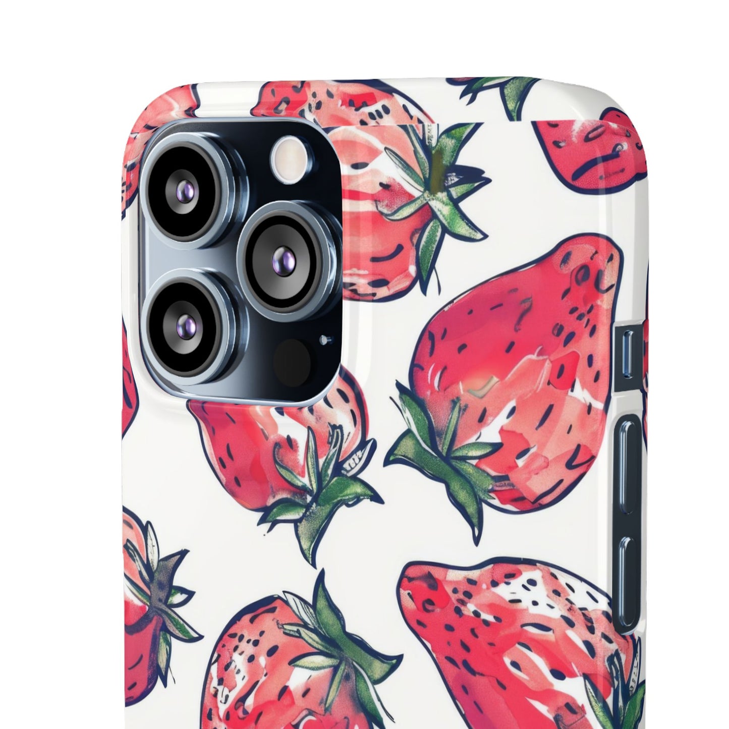Creamy Berry Phone Snap Case