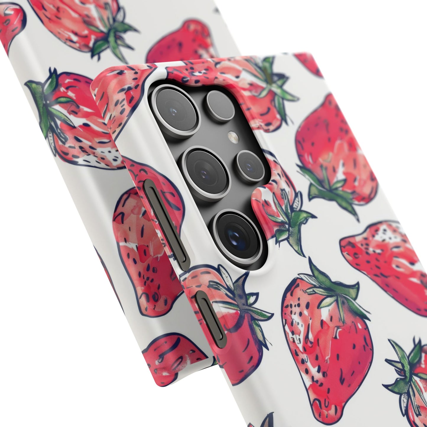 Creamy Berry Phone Snap Case