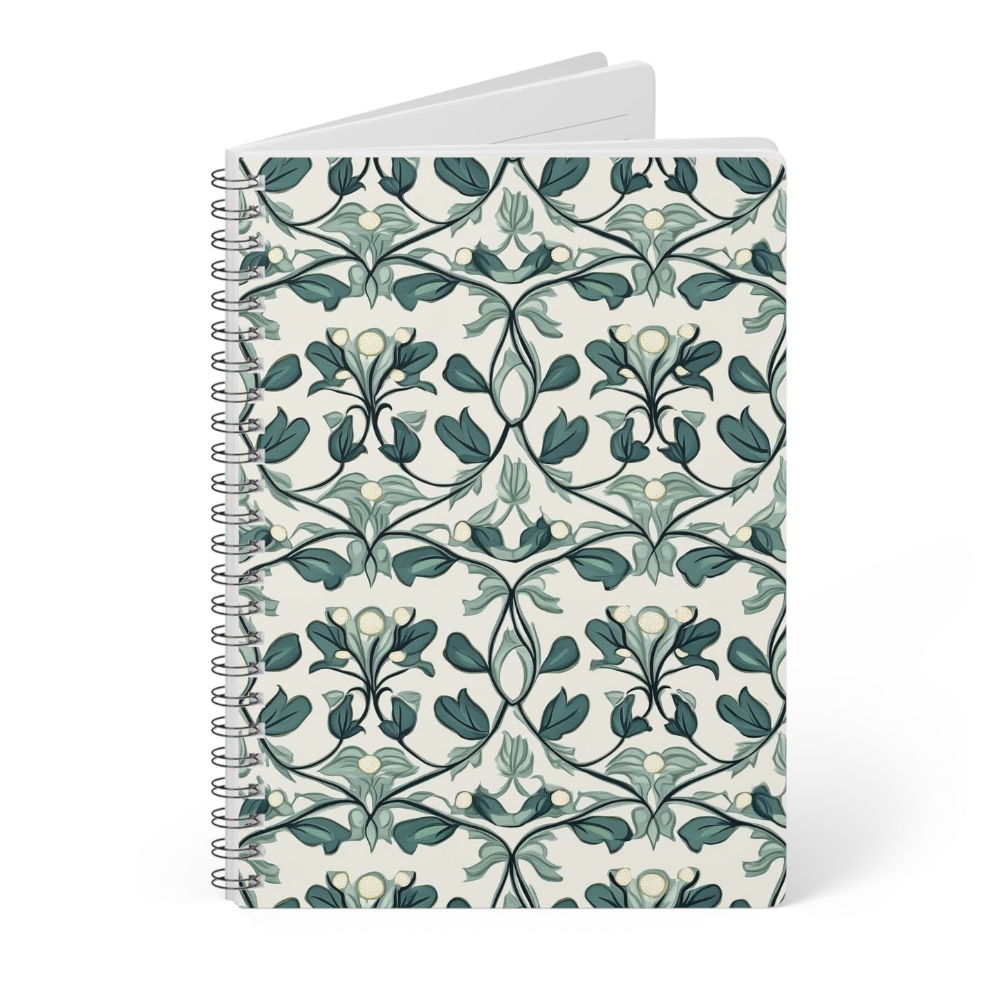 Ivy League Botanical Wirobound Notebook – A5