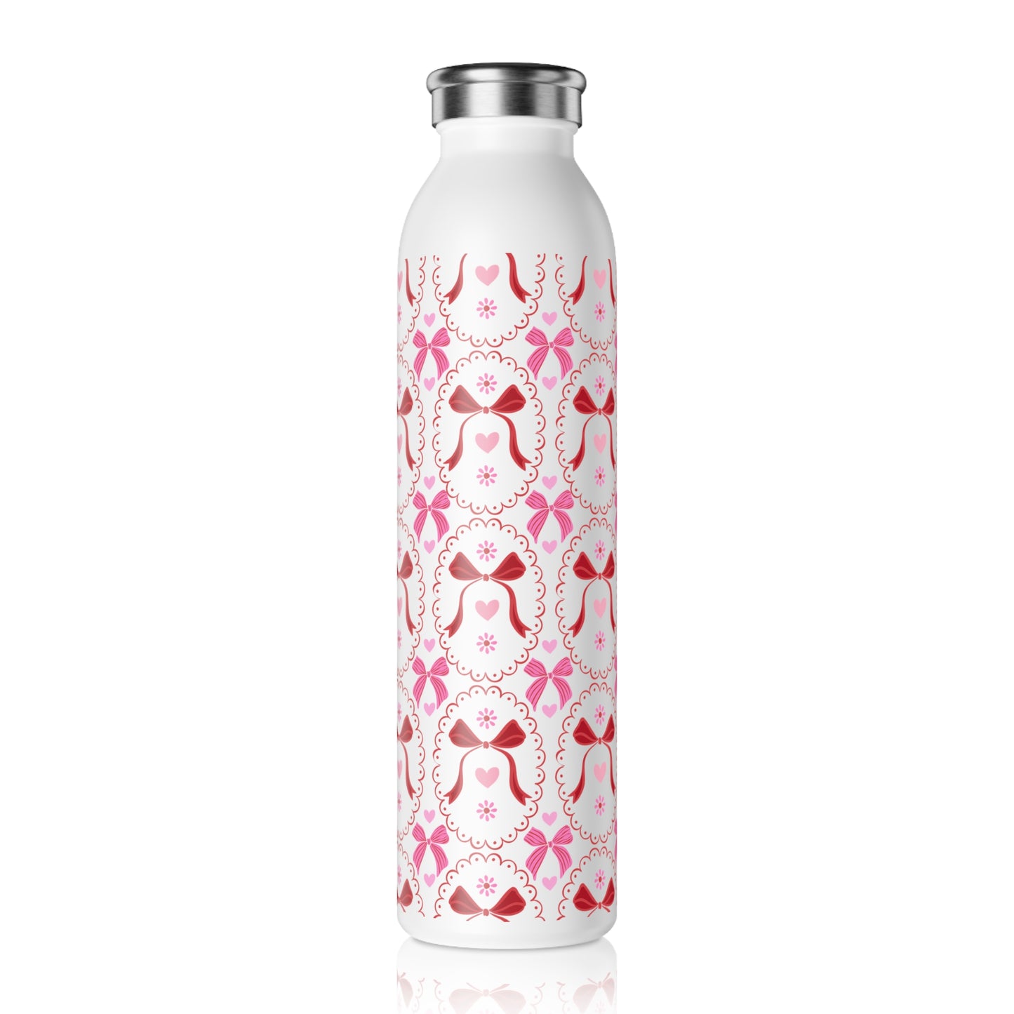 Coquette Bow Slim Water Bottle