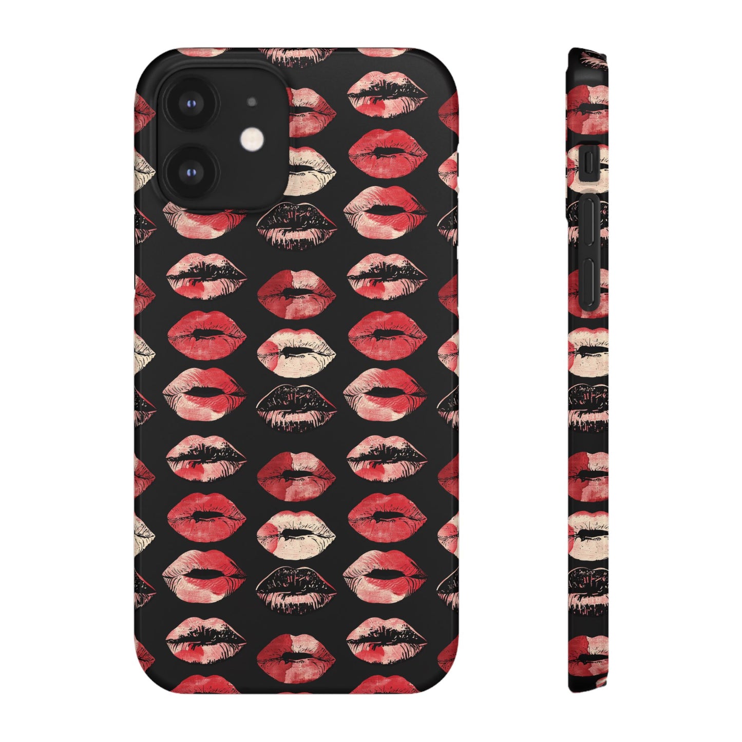 Midnight Pout Snap Phone Case