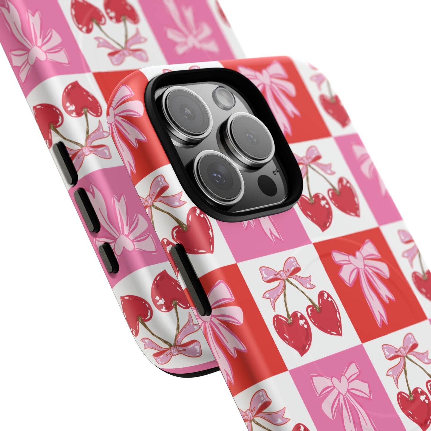 Sweet Pink Coquette Tough Magnetic Phone Case