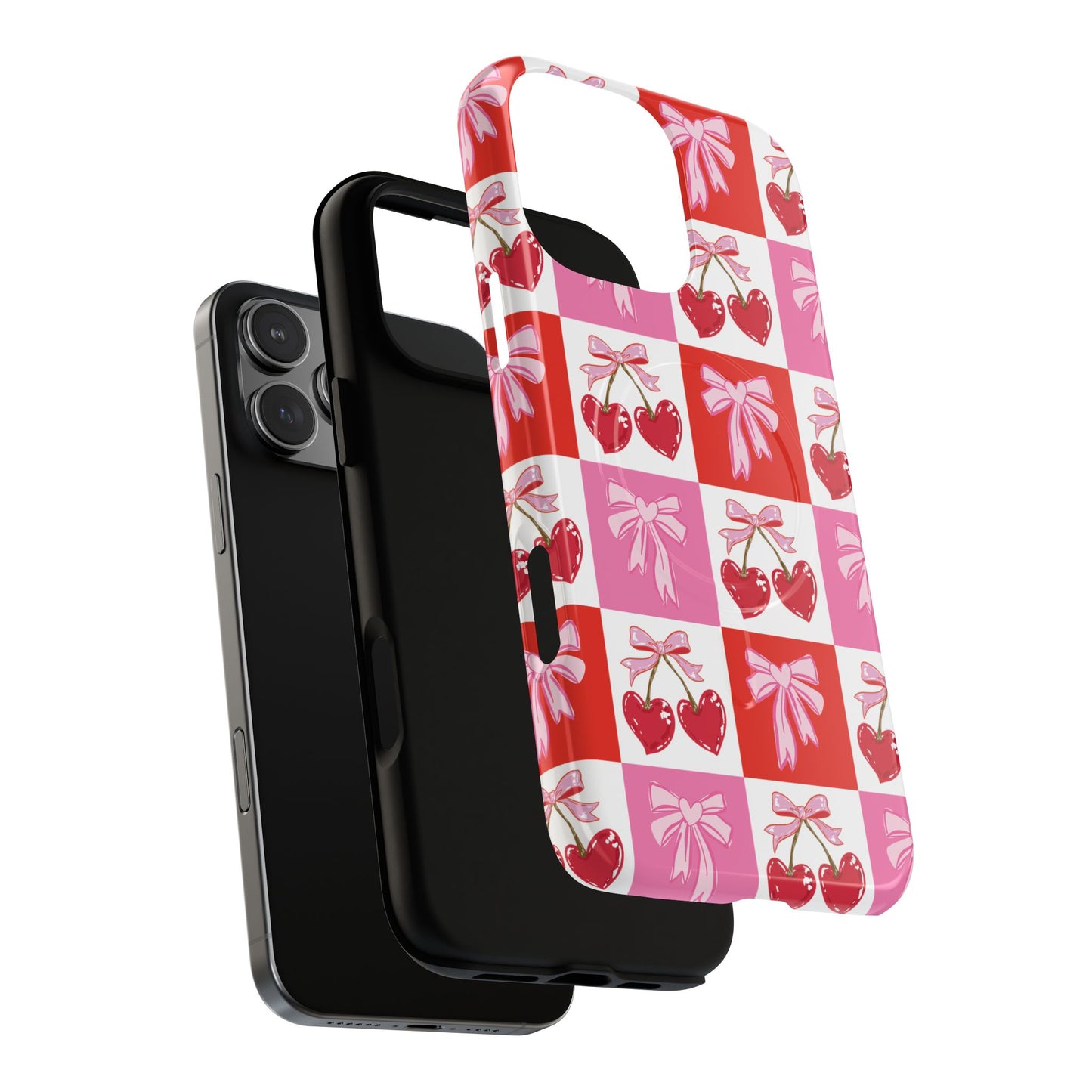 Sweet Pink Coquette Tough Magnetic Phone Case