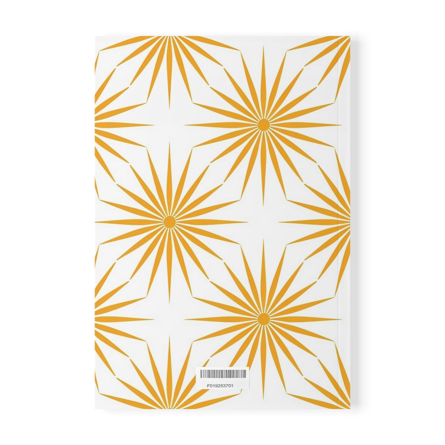 Sun Star A5 Notebook with Starburst Design