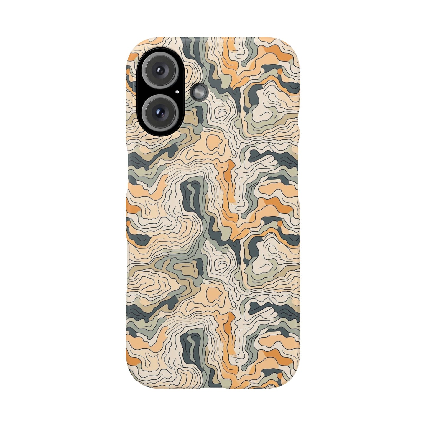 Earthy Abstract Snap Case
