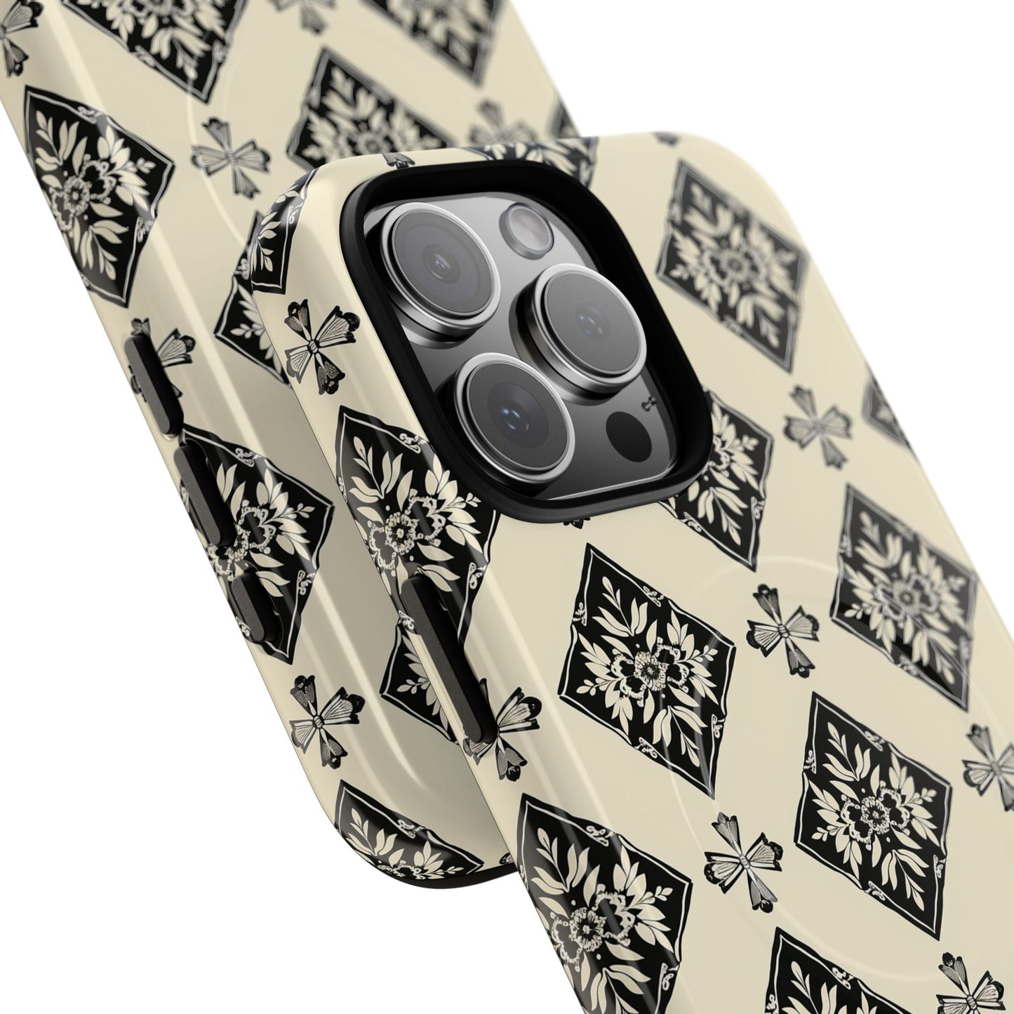Flora Noir Tough Magnetic Case