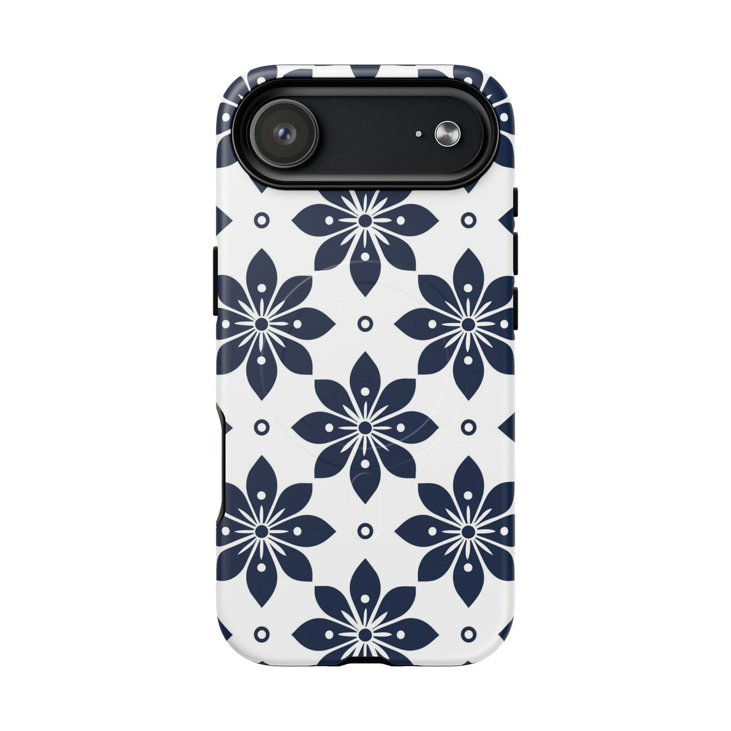Azure Lattice Tough Magnetic Case