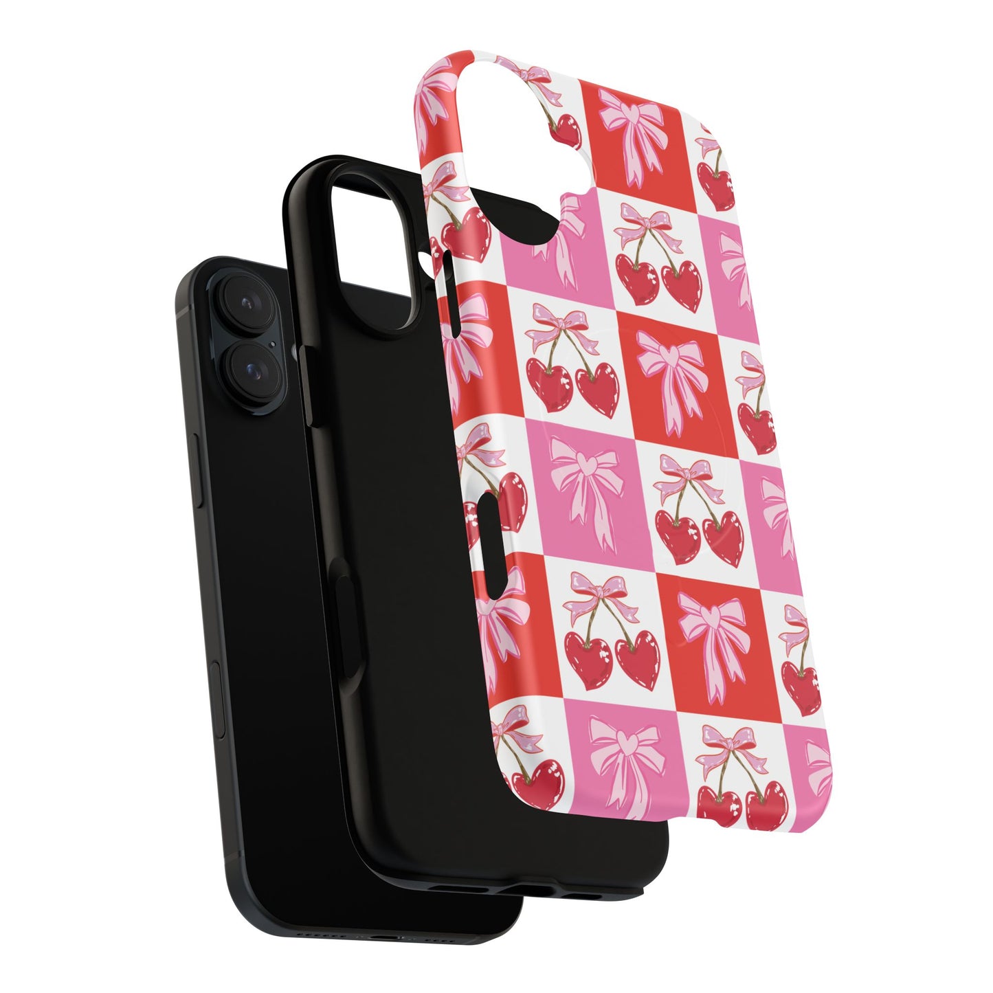 Sweet Pink Coquette Tough Magnetic Phone Case