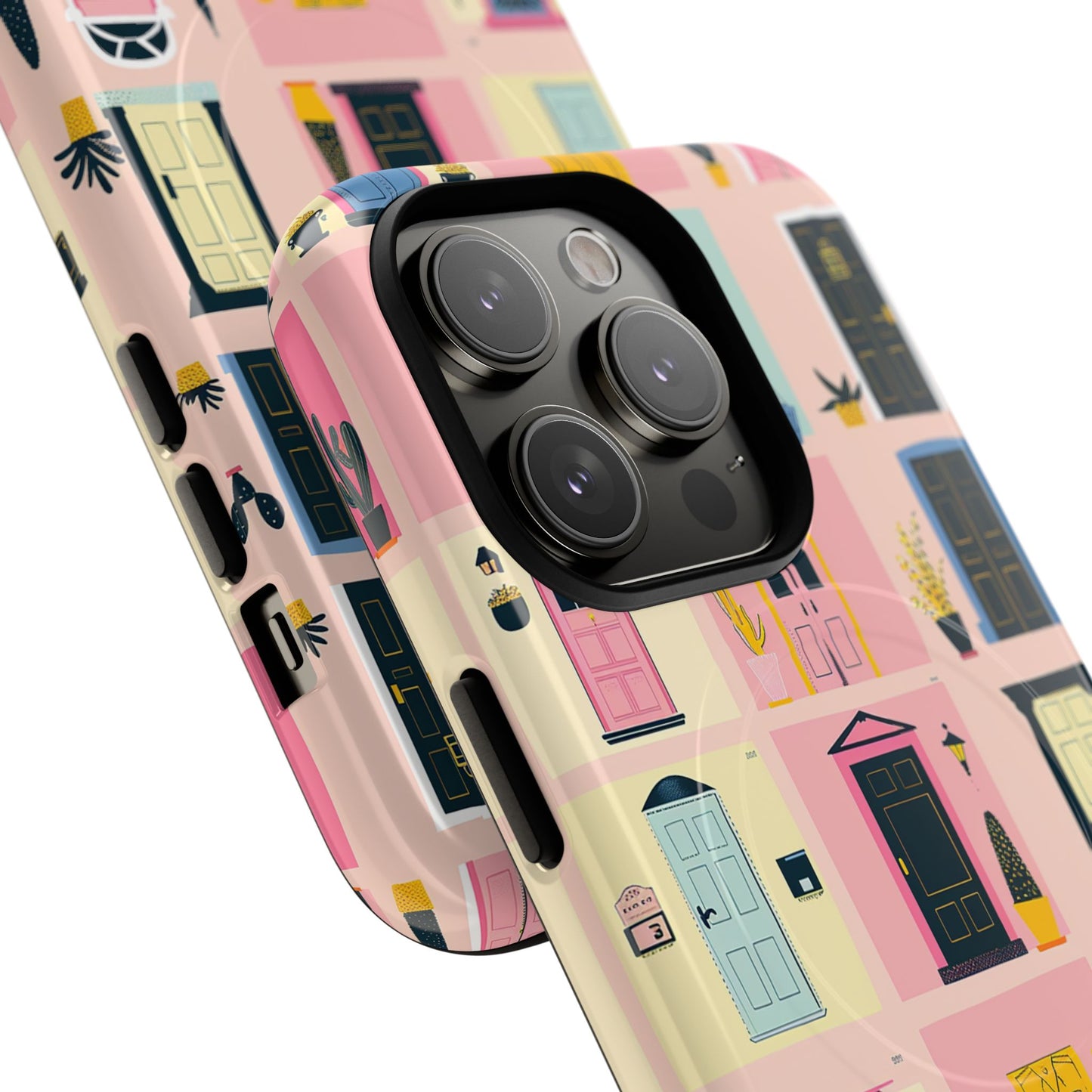 Rosy Entry Tough Magnetic Phone Case