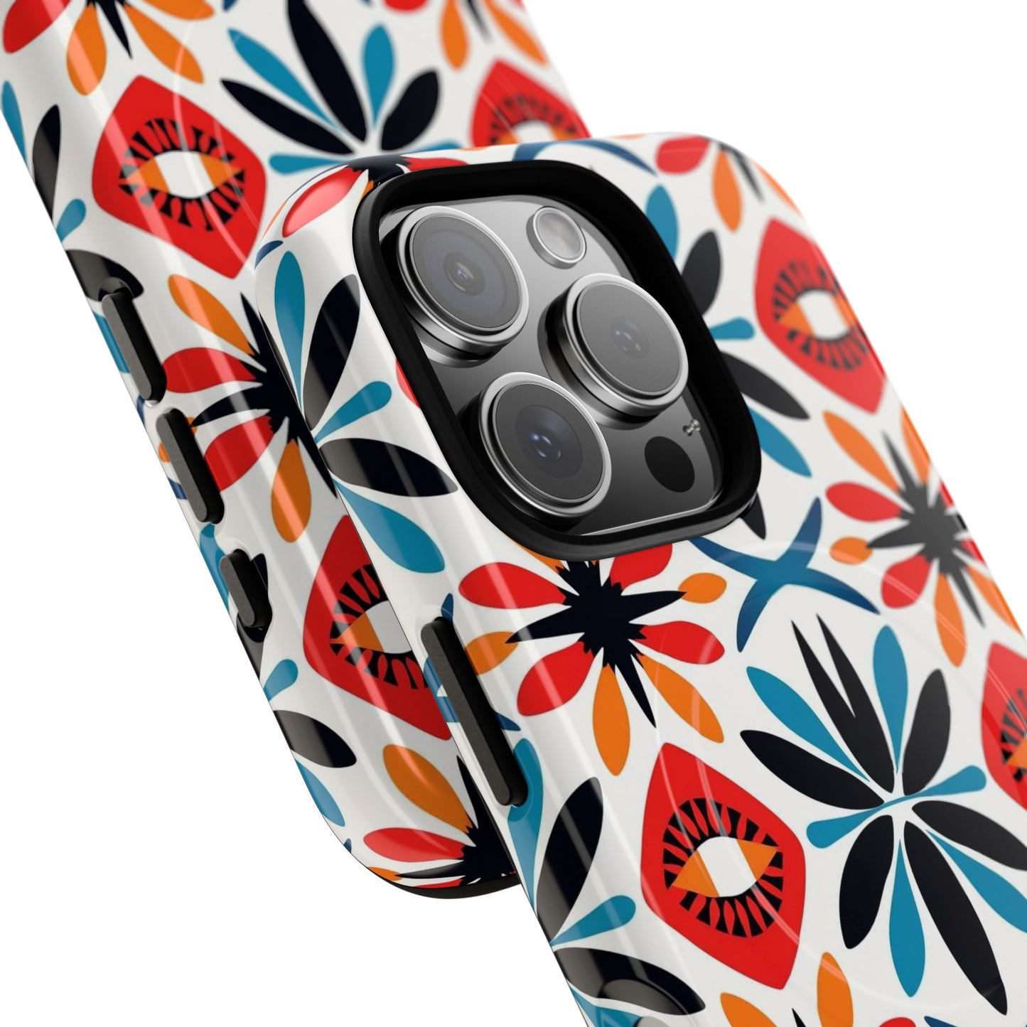 Electric Blooms Tough Magnetic Case