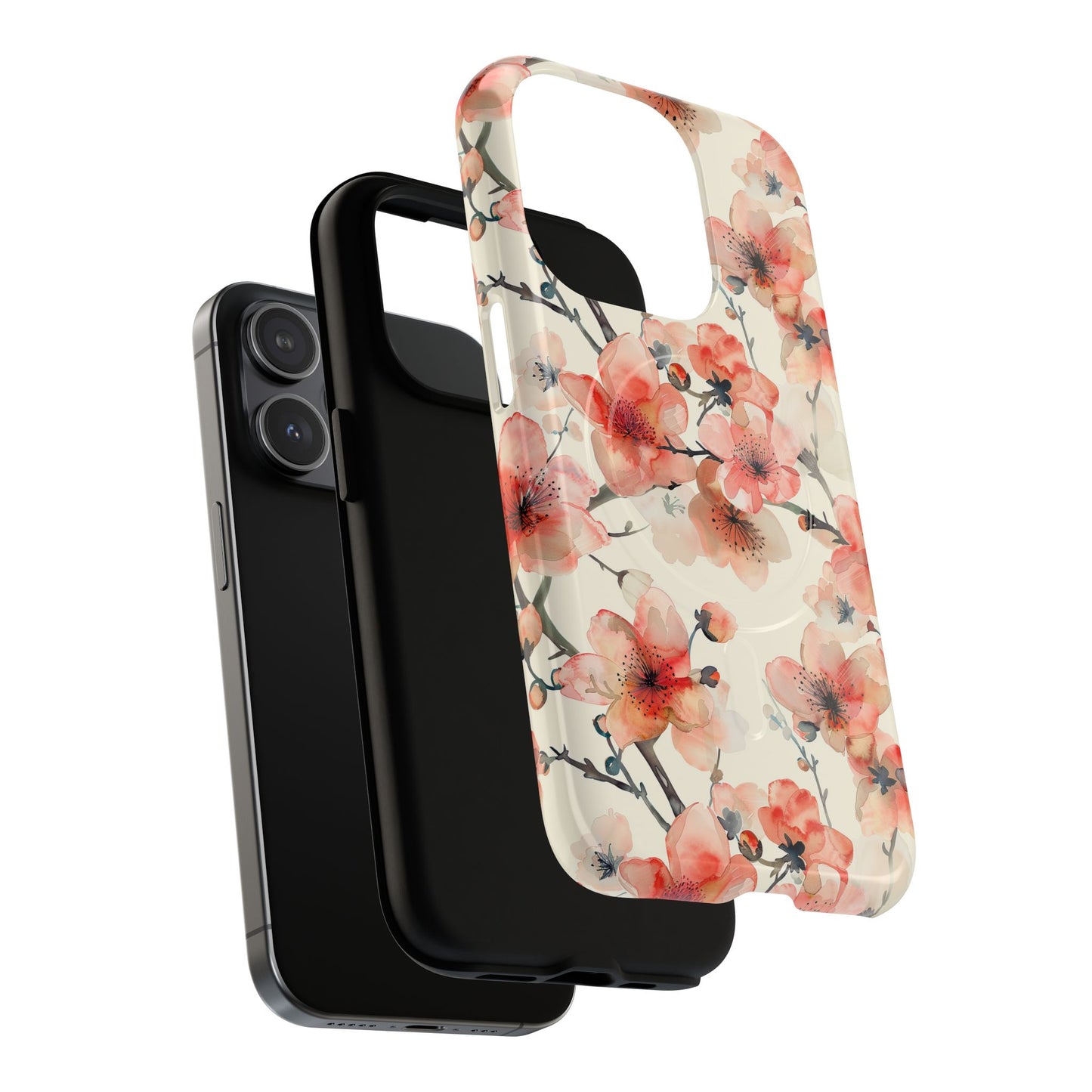 Cherry Veil Tough Magnetic Phone Case